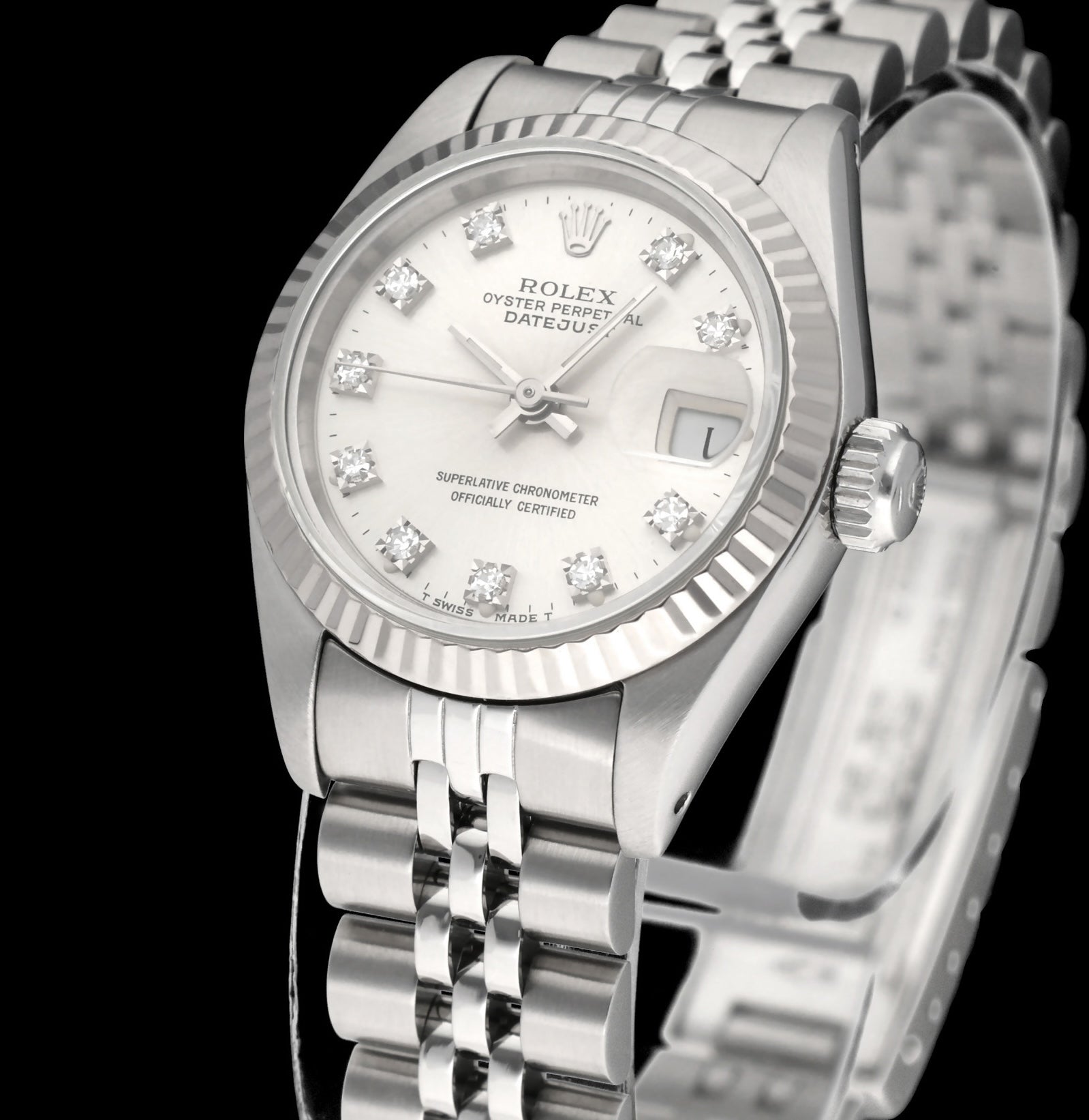 Rolex Oyster Perpetual Lady Datejust 69174G - 1989 - Rolex horloge - Rolex kopen - Rolex dames horloge - Trophies Watches