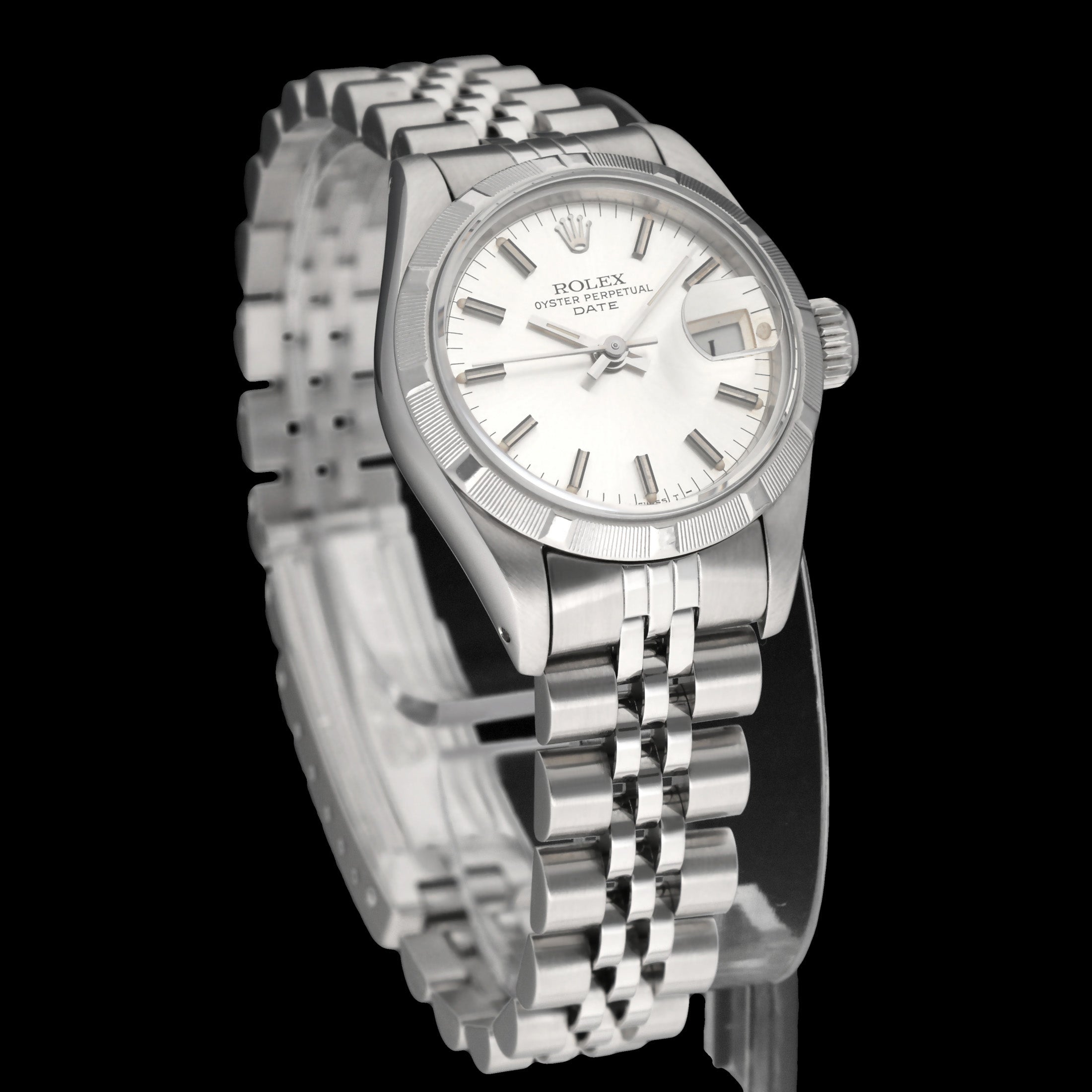Rolex Oyster Perpetual Lady Date 69190 - 1984 - Rolex horloge - Rolex kopen - Rolex dames horloge - Trophies Watches