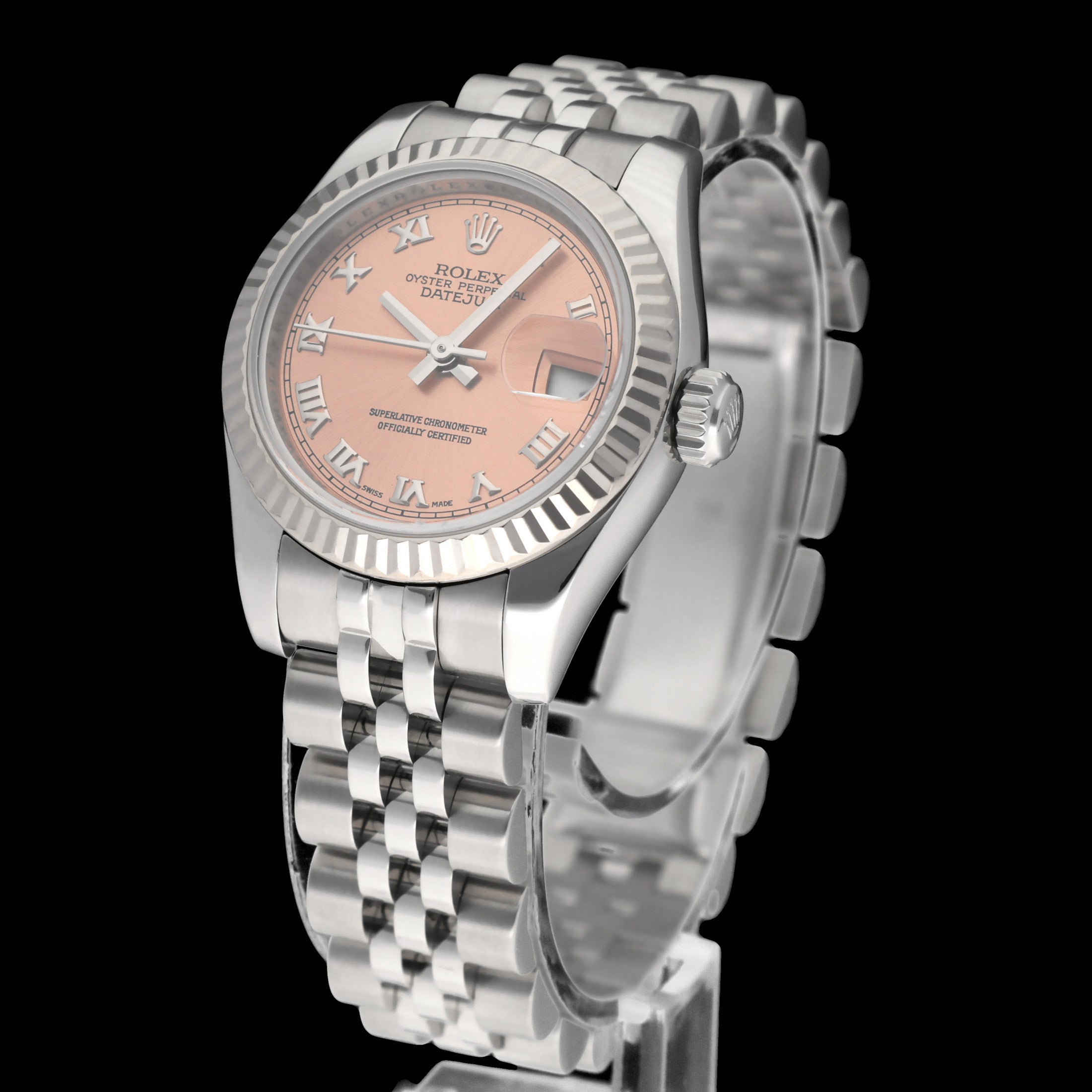 Rolex Oyster Perpetual Lady Datejust 179174 - 2008 - Rolex horloge - Rolex kopen - Rolex dames horloge - Trophies Watches
