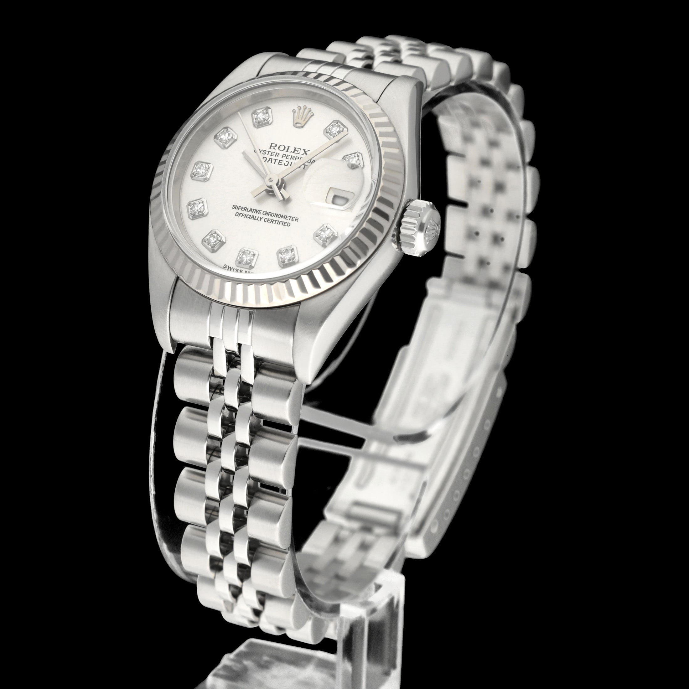 Rolex Oyster Perpetual Lady Datejust 79174G - 2002 - Rolex horloge - Rolex kopen - Rolex dames horloge - Trophies Watche
