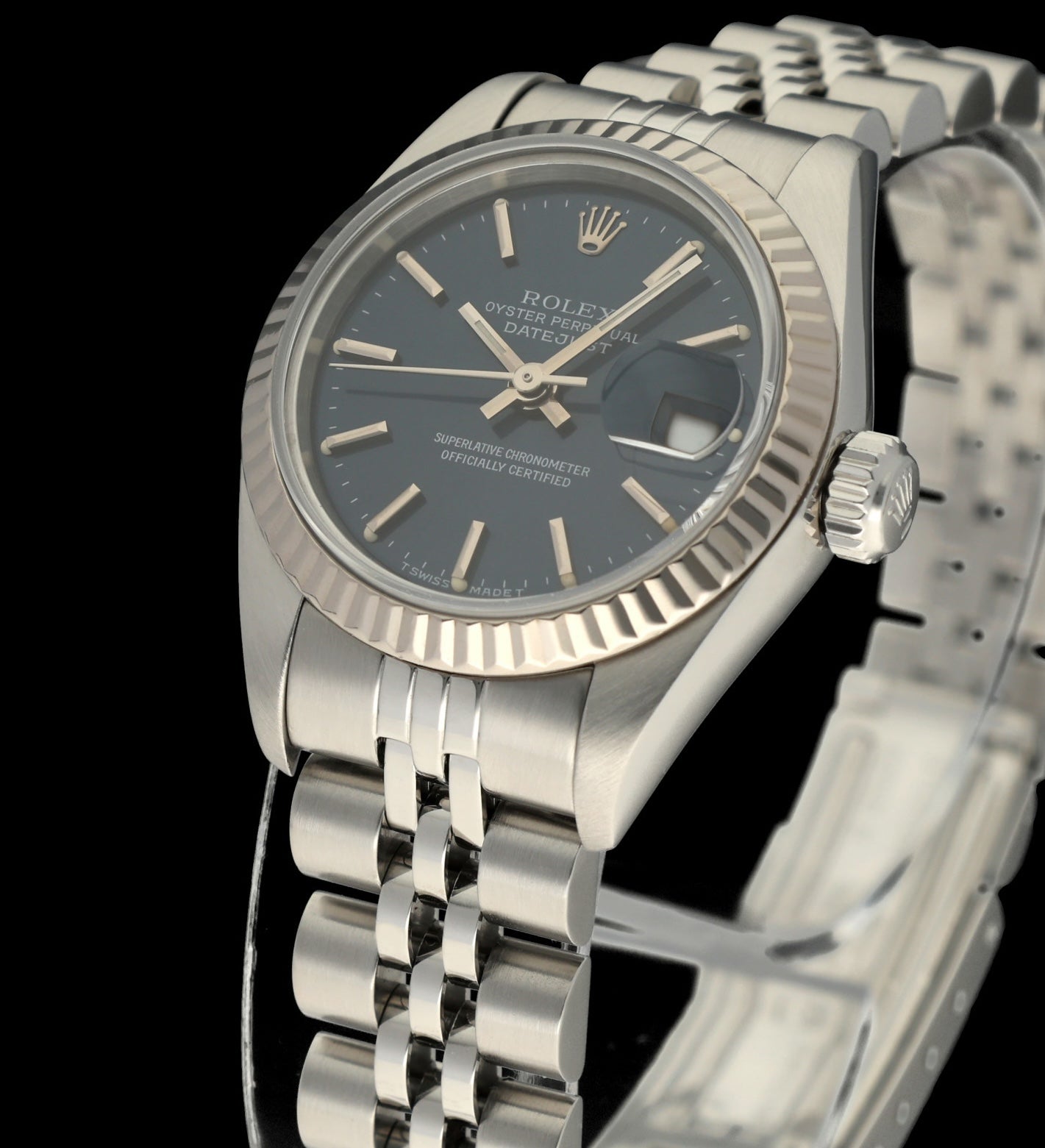 Rolex Oyster Perpetual Lady Datejust 69174 - 1999 - Rolex horloge - Rolex kopen - Rolex dames horloge - Trophies Watches