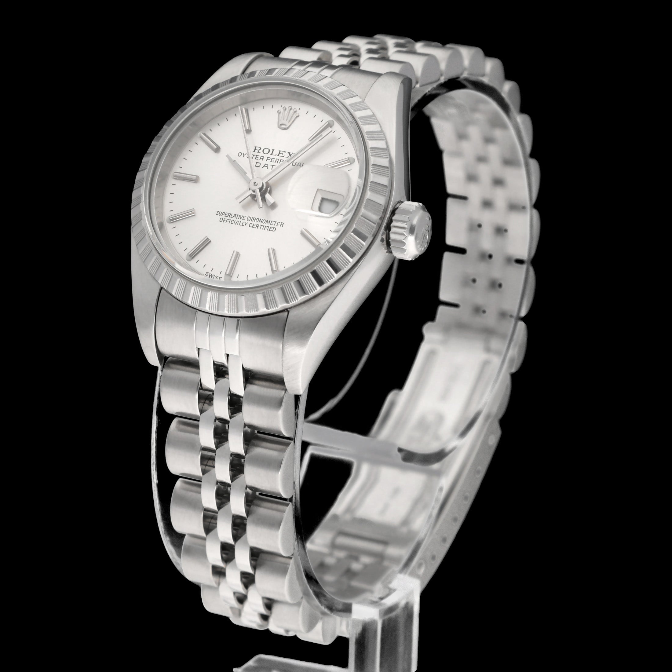 Rolex Oyster Perpetual Lady Date 79240 - 2001 - Rolex horloge - Rolex kopen - Rolex dames horloge - Trophies Watches