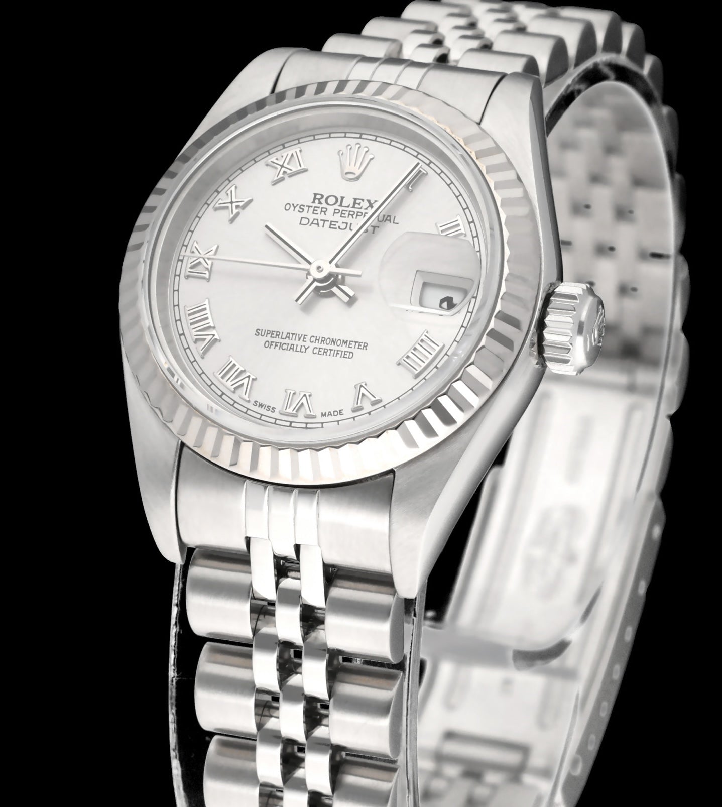Rolex Oyster Perpetual Lady Datejust 79174 - 2005 - Rolex horloge - Rolex kopen - Rolex dames horloge - Trophies Watches