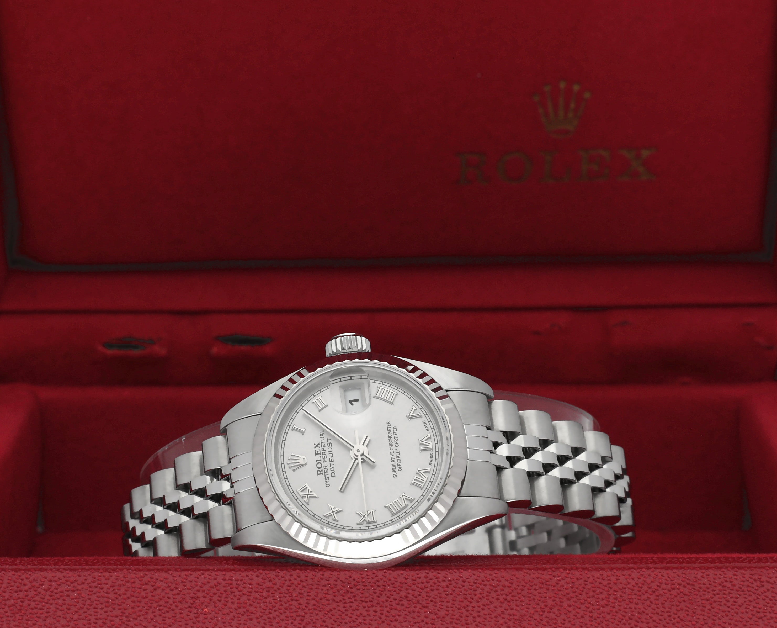 Rolex Oyster Perpetual Lady Datejust 79174 - 2005 - Rolex horloge - Rolex kopen - Rolex dames horloge - Trophies Watches