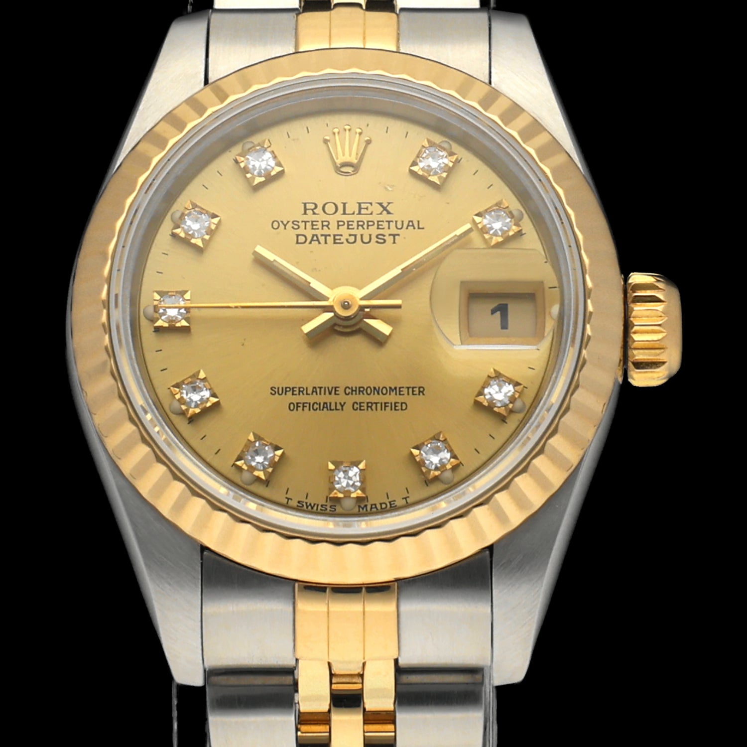 Rolex Lady-Datejust 69173G - 1989 - Rolex horloge - Rolex kopen - Rolex dames horloge - Trophies Watches
