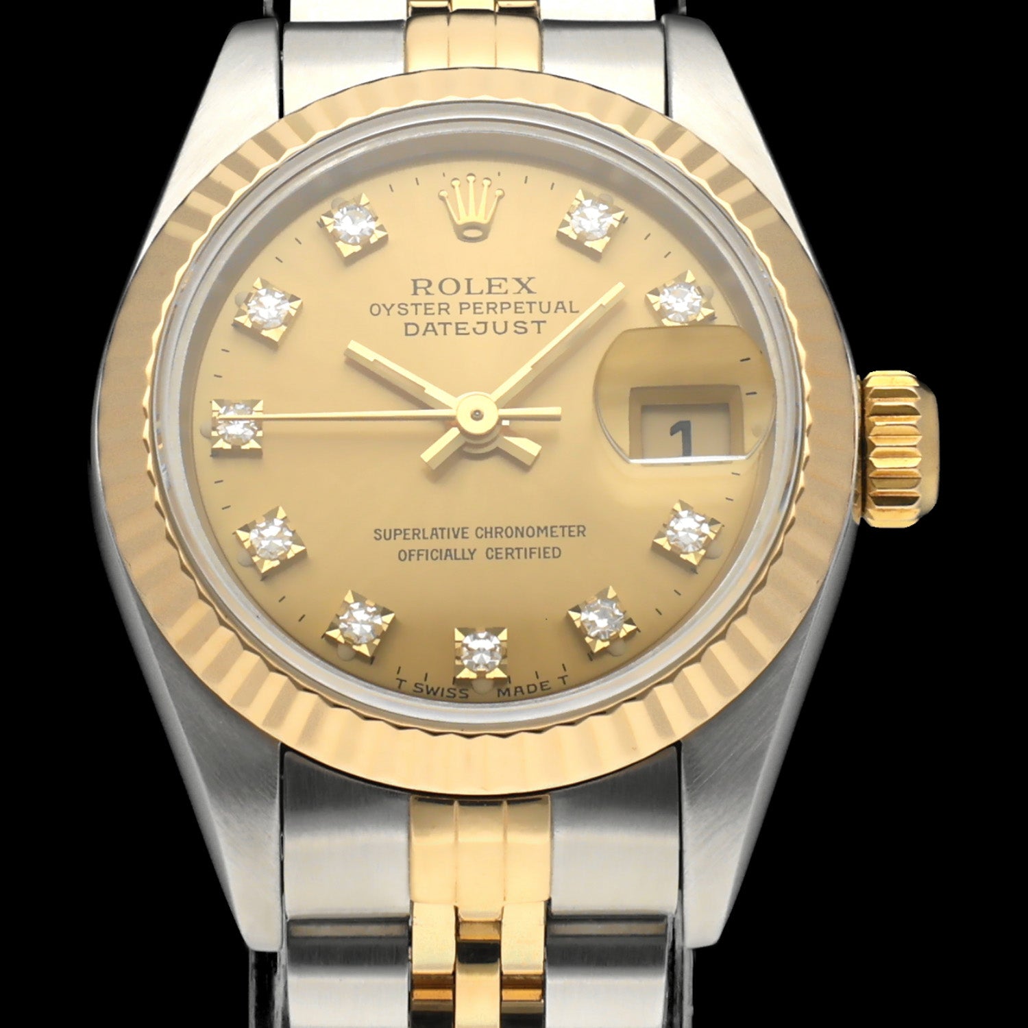 Rolex Lady-Datejust 69173G - 1994 - Rolex horloge - Rolex kopen - Rolex dames horloge - Trophies Watches