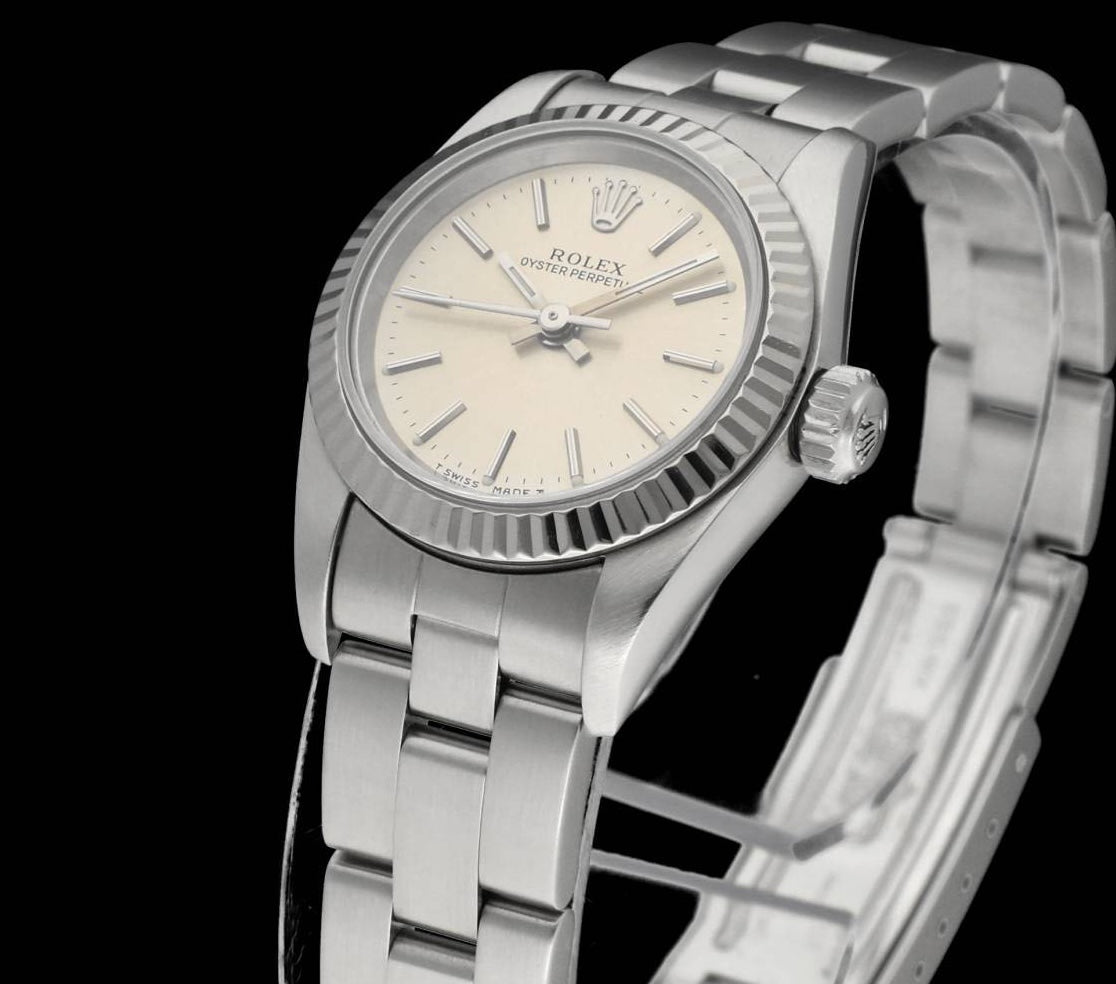 Rolex Oyster Perpetual 67194 - 1997 - Rolex horloge - Rolex kopen - Rolex dames horloge - Trophies Watches