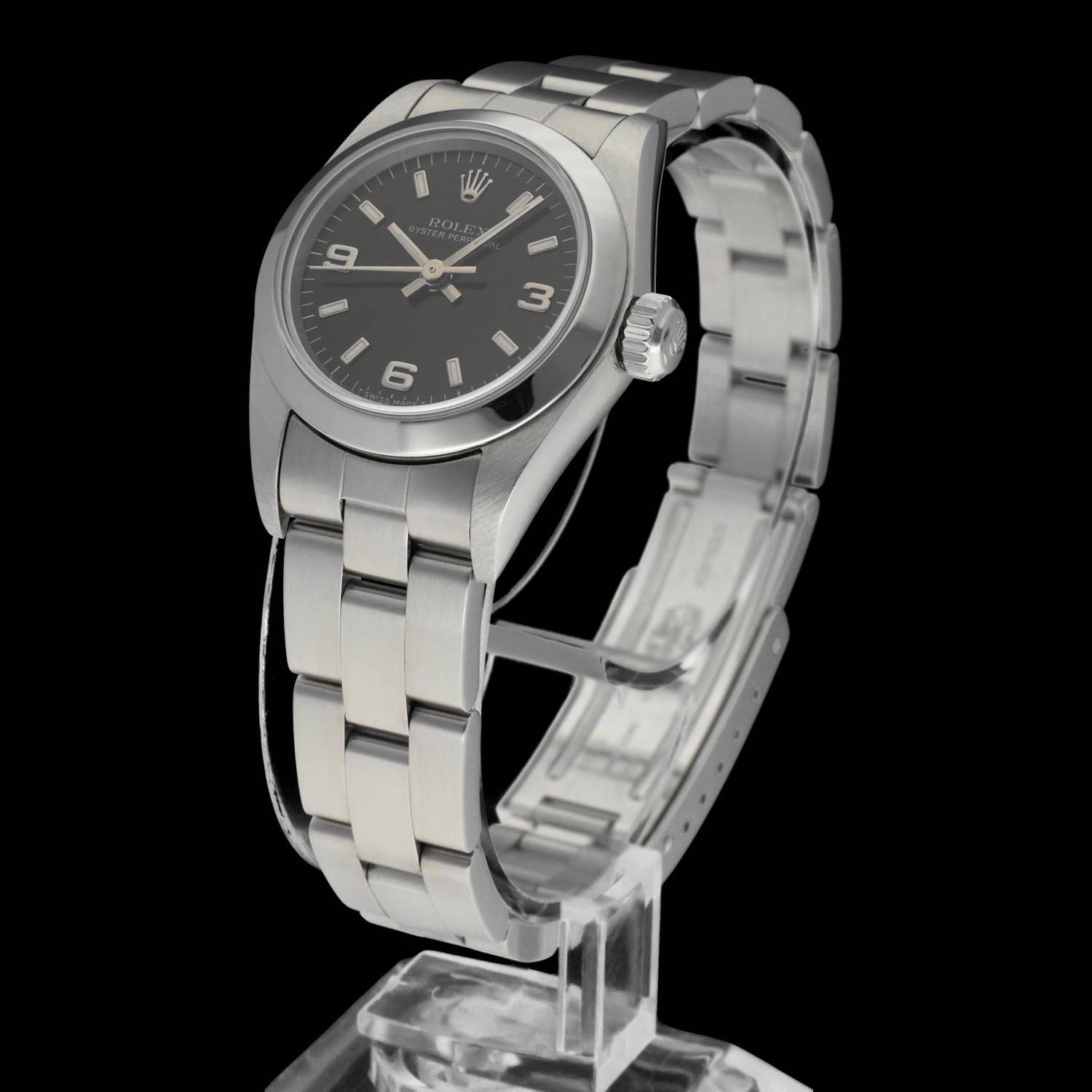 Rolex Oyster Perpetual 67180 - 1998 - Rolex horloge - Rolex kopen - Rolex dames horloge - Trophies Watches