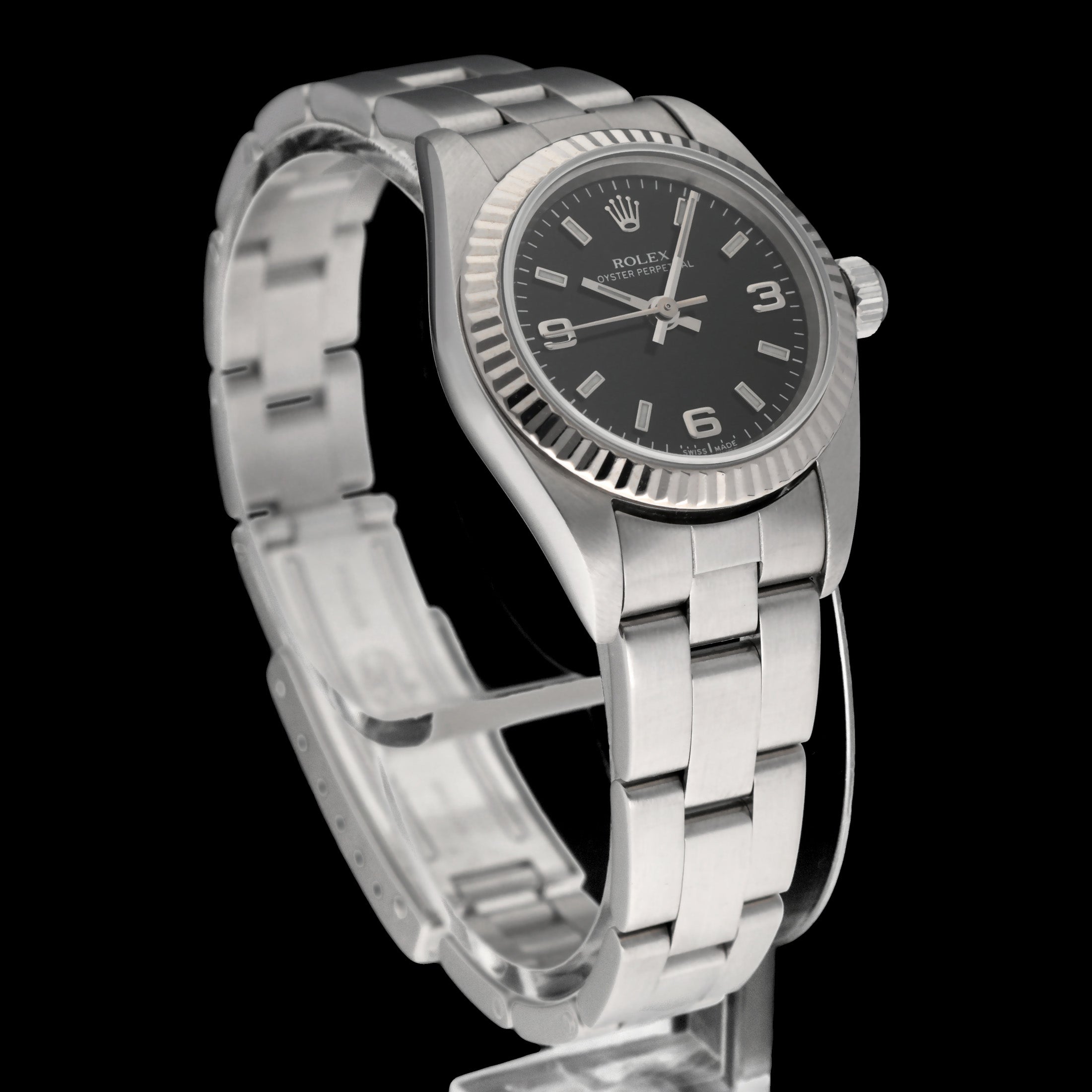 Rolex Oyster Perpetual 76094 - 2000 - Rolex horloge - Rolex kopen - Rolex dames horloge - Trophies Watches