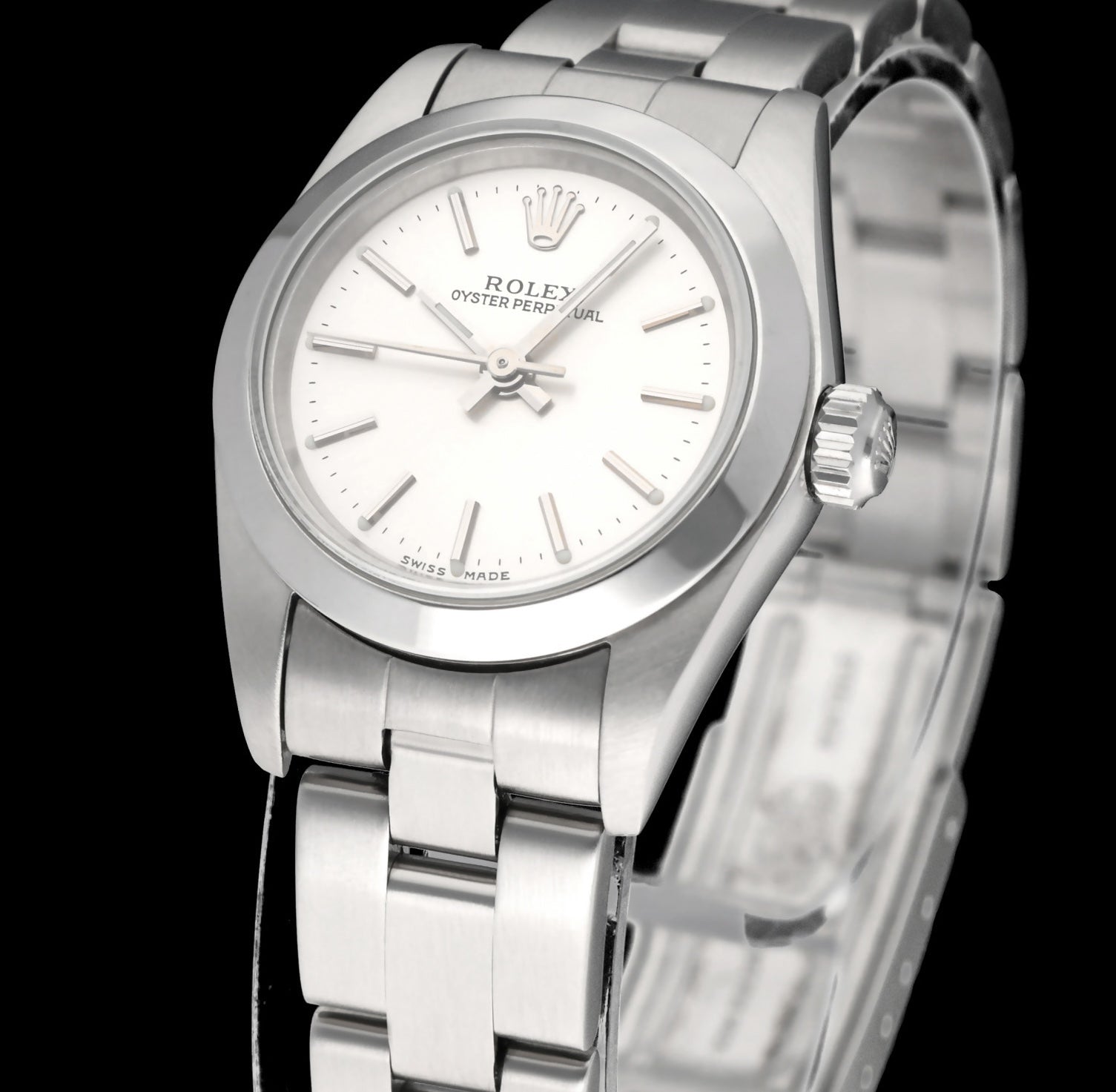 Rolex Oyster Perpetual 76080 - 2003 - Rolex horloge - Rolex kopen - Rolex dames horloge - Trophies Watches