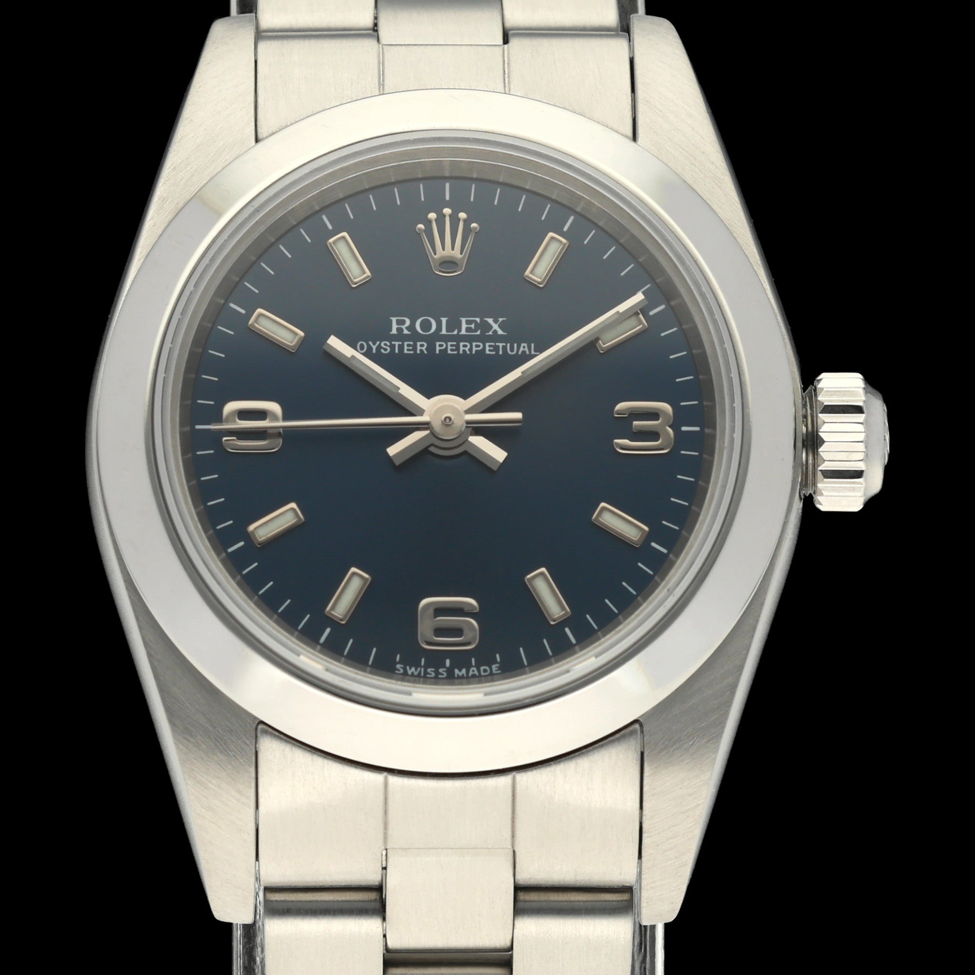 Rolex Oyster Perpetual 67180 - 1997 - Rolex horloge - Rolex kopen - Rolex dames horloge - Trophies Watches