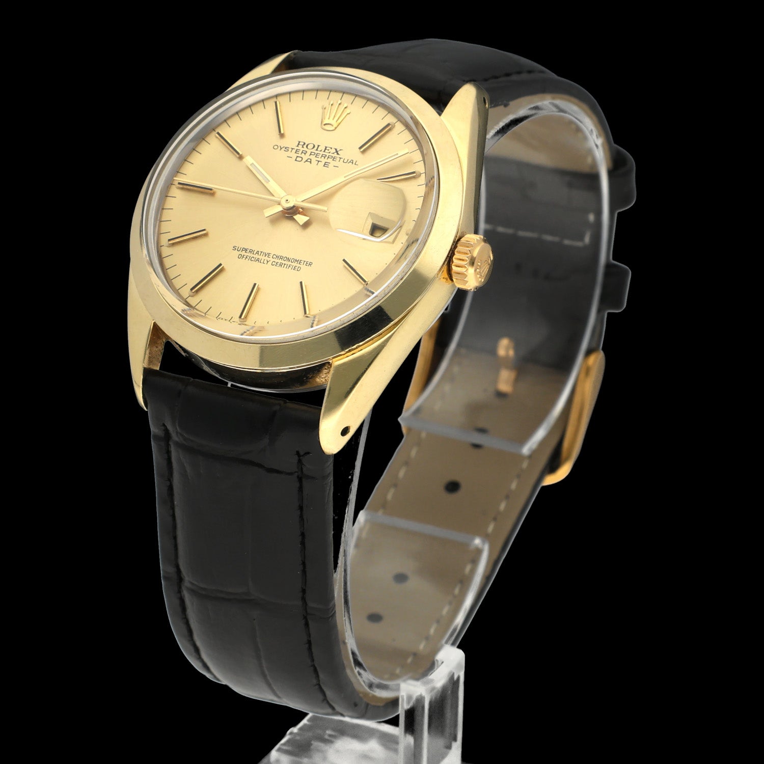 Rolex Oyster Perpetual Date 1550 - 1973 - Rolex horloge - Rolex kopen - Rolex heren horloge - Trophies Watches