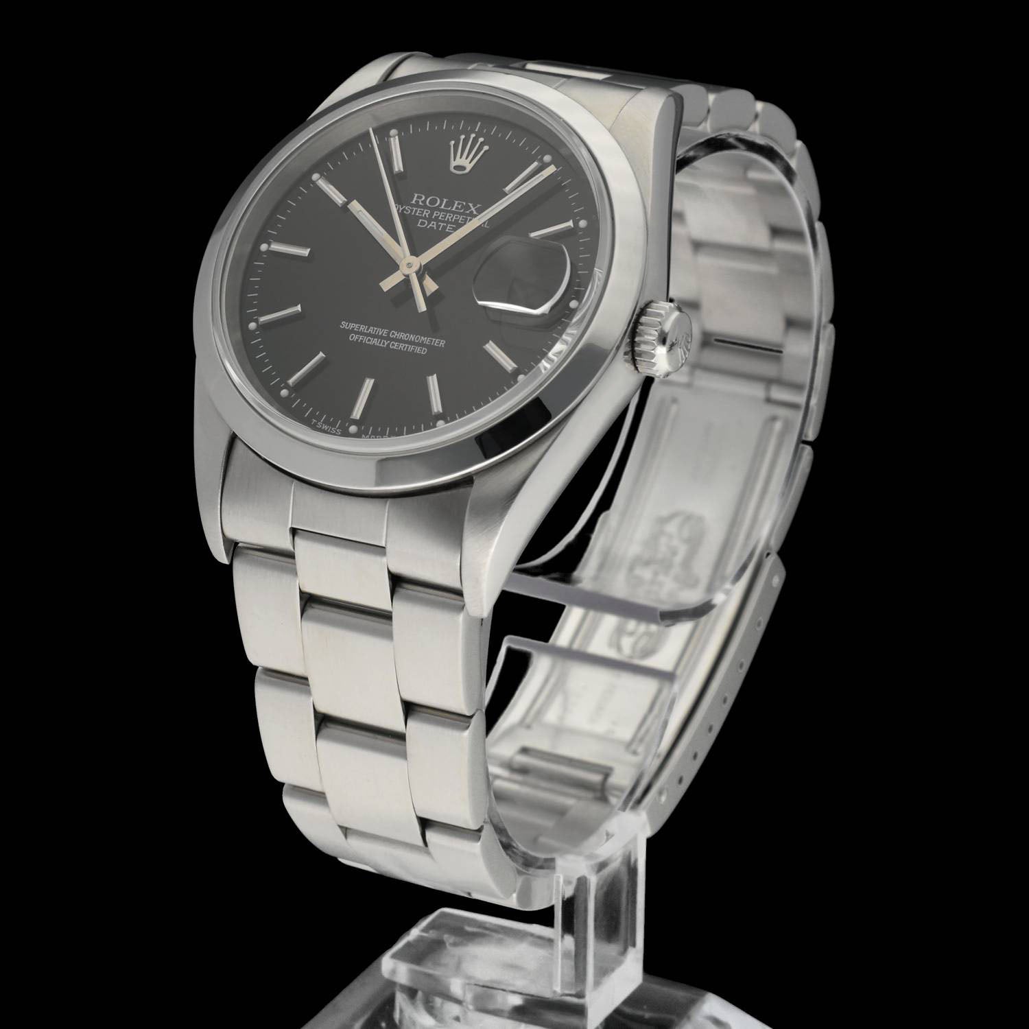 Rolex Oyster Perpetual Date 15200 - 1996 - Rolex horloge - Rolex kopen - Rolex heren horloge - Trophies Watches