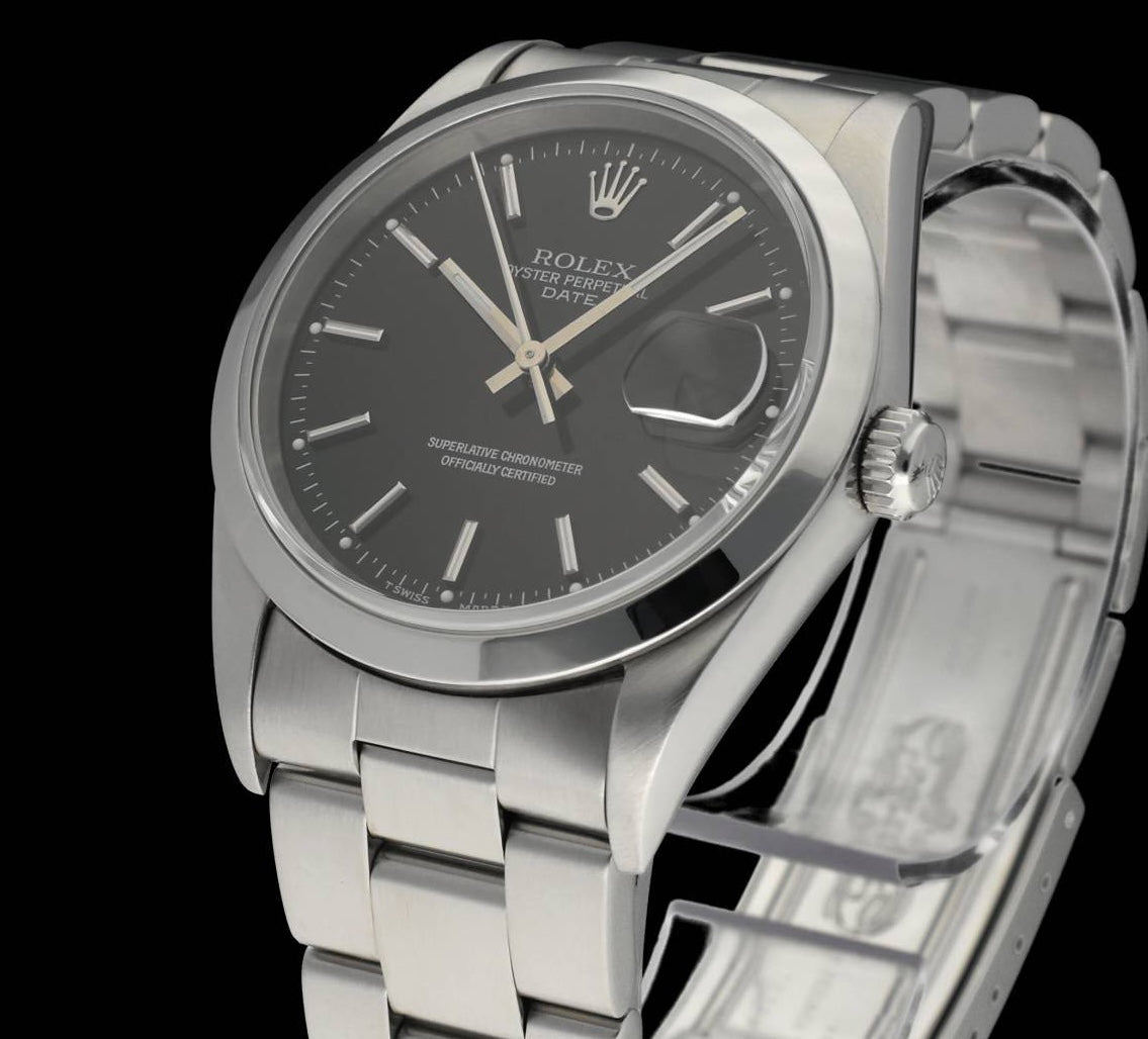 Rolex Oyster Perpetual Date 15200 - 1996 - Rolex horloge - Rolex kopen - Rolex heren horloge - Trophies Watches