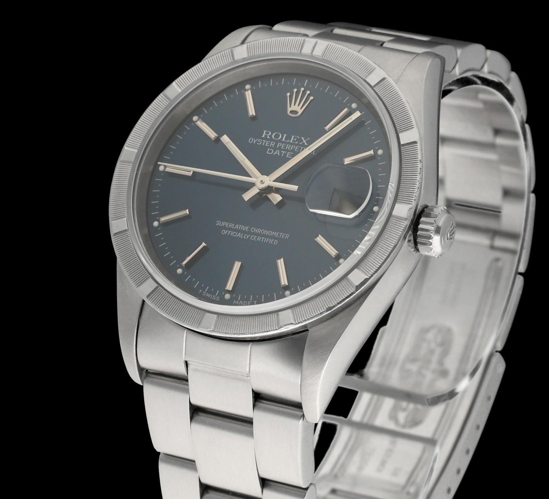 Rolex Oyster Perpetual Date 15210 - 1997 - Rolex horloge - Rolex kopen - Rolex heren horloge - Trophies Watches