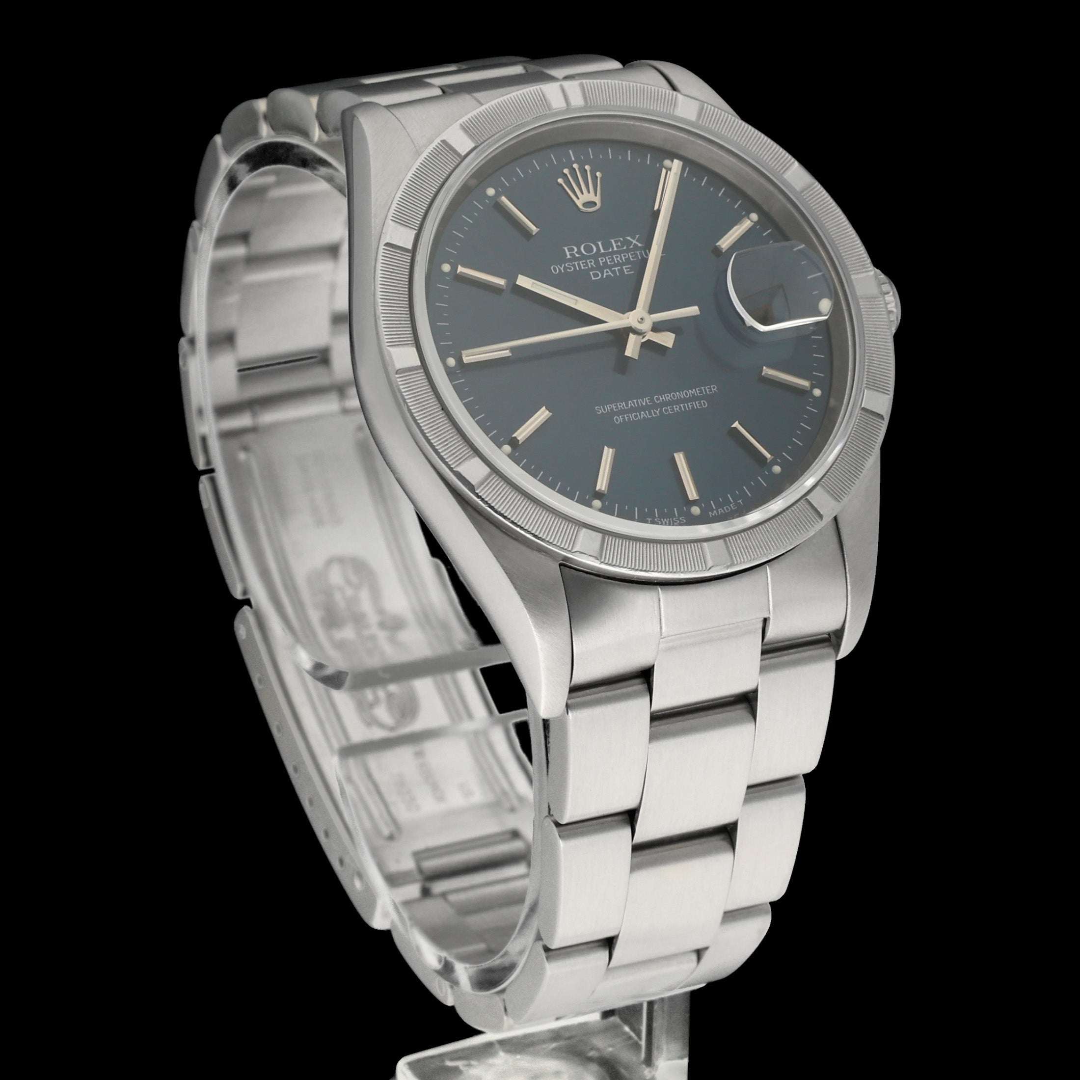 Rolex Oyster Perpetual Date 15210 - 1997 - Rolex horloge - Rolex kopen - Rolex heren horloge - Trophies Watches