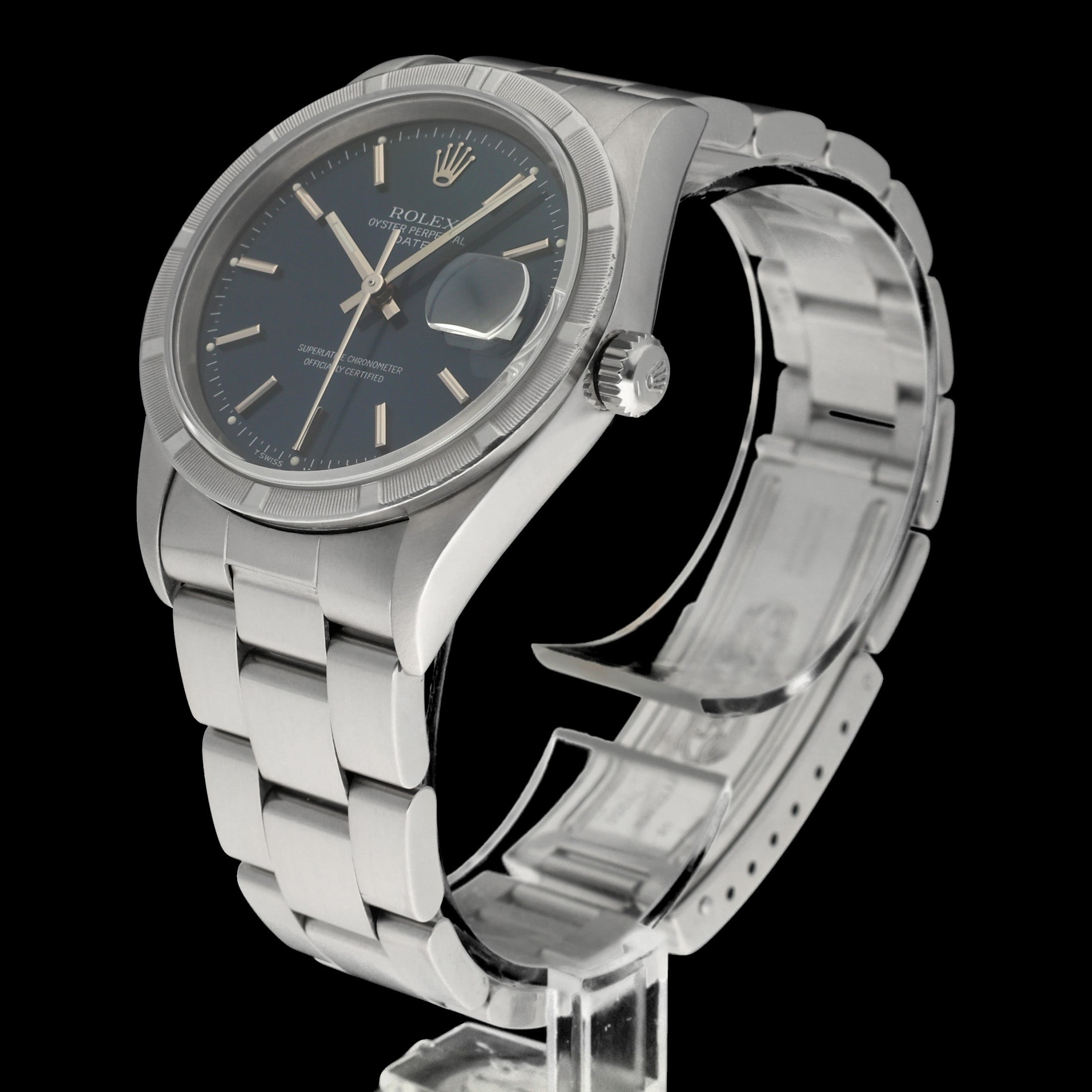 Rolex Oyster Perpetual Date 15210 - 1997 - Rolex horloge - Rolex kopen - Rolex heren horloge - Trophies Watches