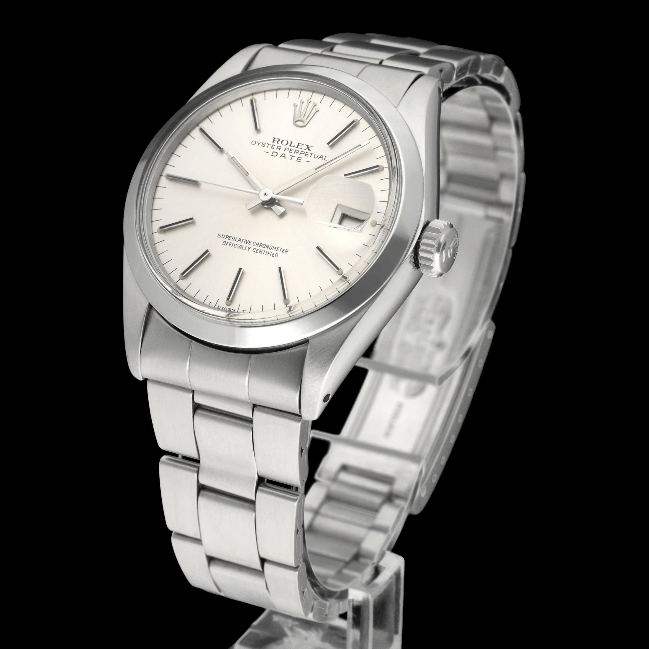 Rolex Oyster Perpetual Date 1500 - 1972 - Rolex horloge - Rolex kopen - Rolex heren horloge - Trophies Watches