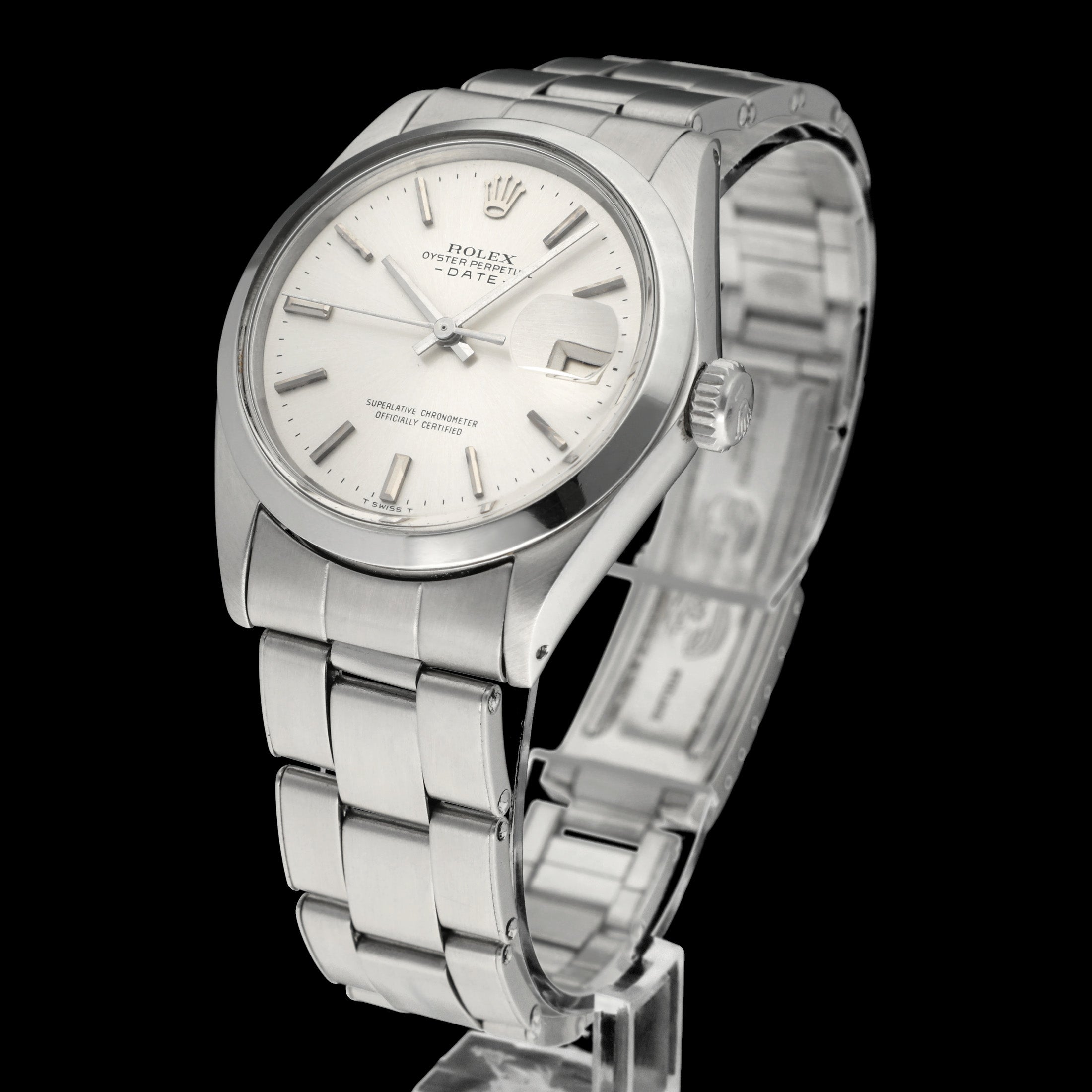 Rolex Oyster Perpetual Date 1500 - 1969 - Rolex horloge - Rolex kopen - Rolex heren horloge - Trophies Watches