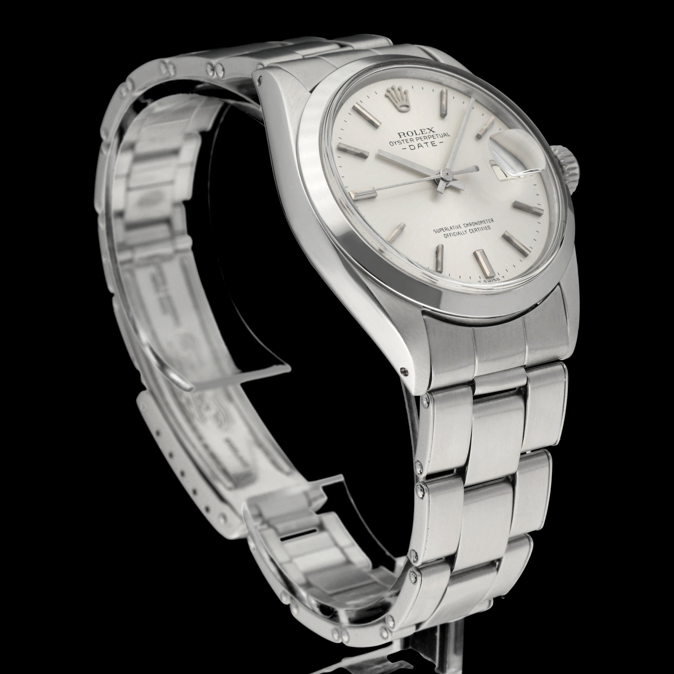 Rolex Oyster Perpetual Date 1500 - 1969 - Rolex horloge - Rolex kopen - Rolex heren horloge - Trophies Watches