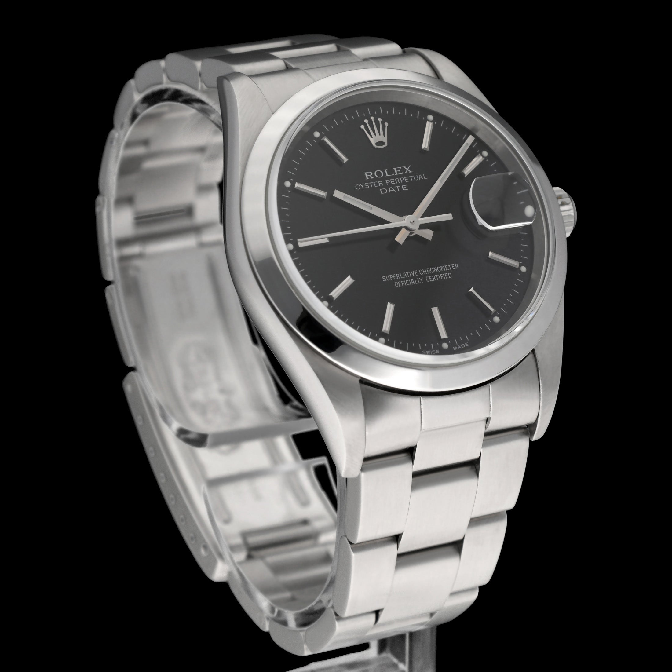 Rolex Oyster Perpetual Date 15200 - 2000 - Rolex horloge - Rolex kopen - Rolex heren horloge - Trophies Watches