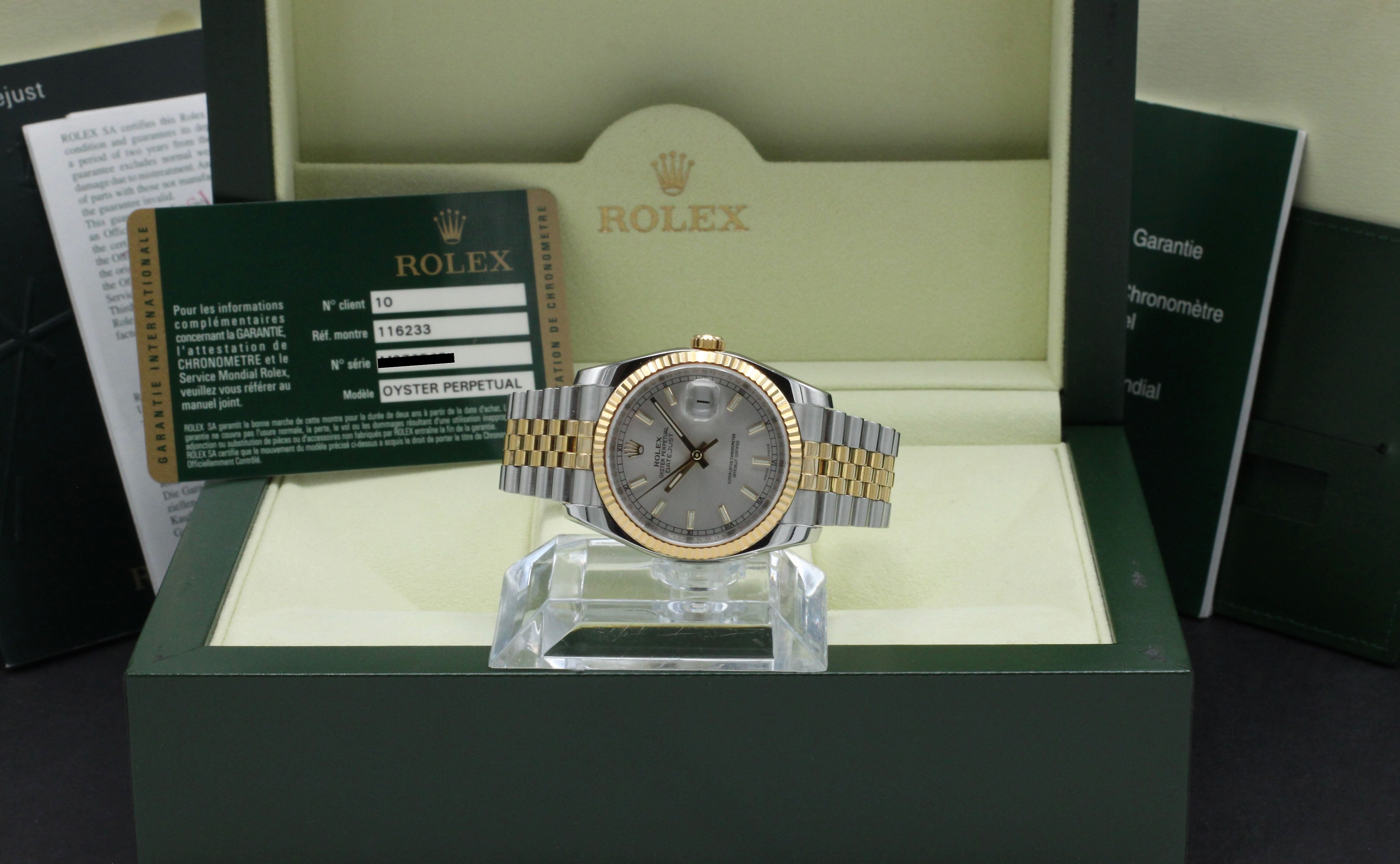 Rolex Datejust 116233 - 2008 - Rolex horloge - Rolex kopen - Rolex heren horloge - Trophies Watches