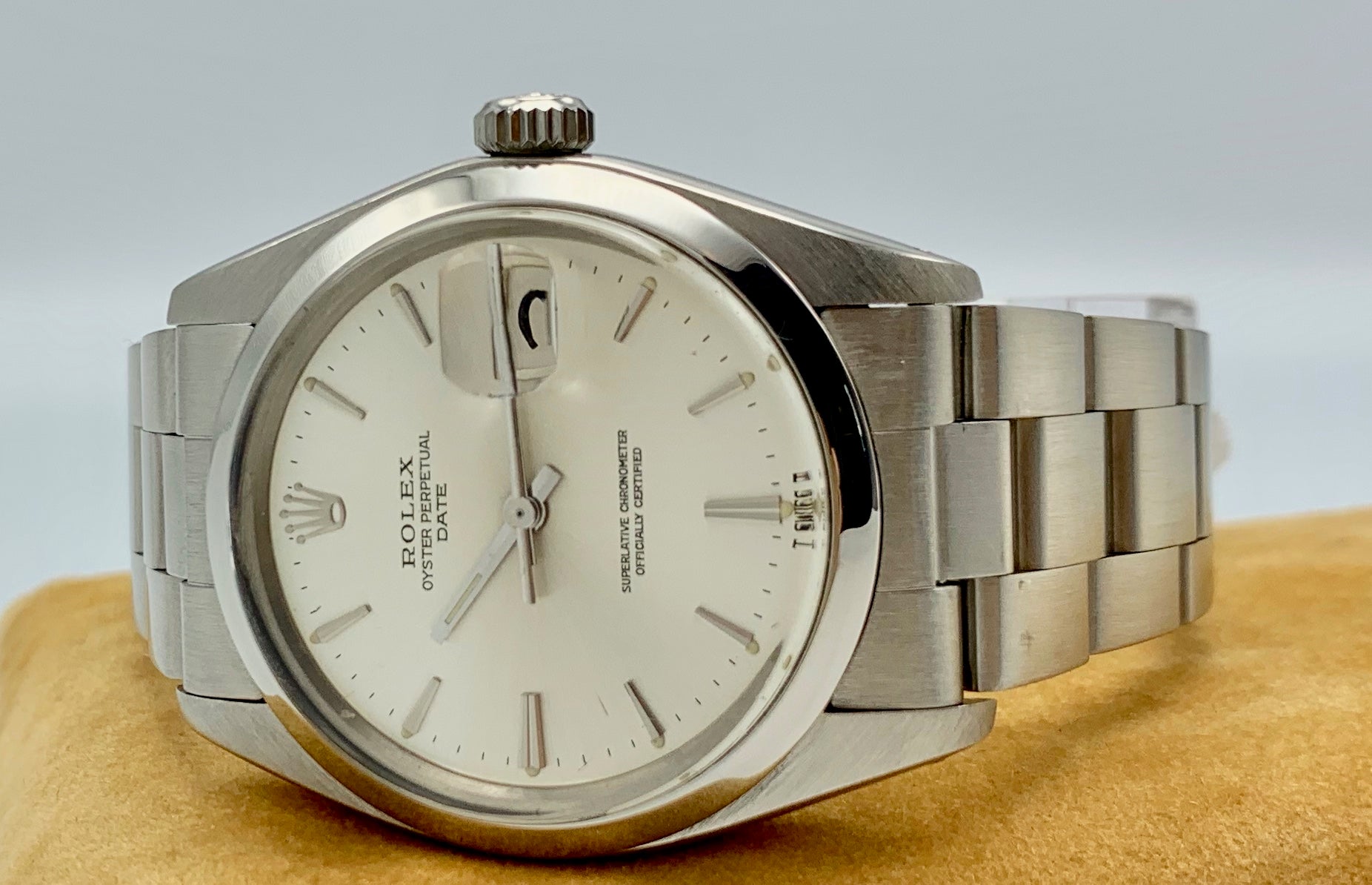 Rolex Oyster Perpetual Date 1500 - 1969 - Rolex horloge - Rolex kopen - Rolex heren horloge - Trophies Watches