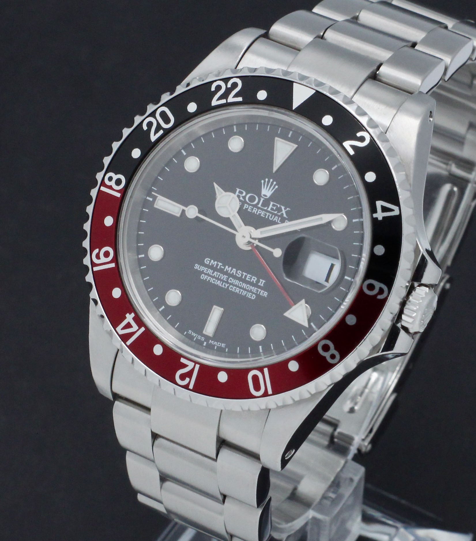 Rolex GMT-Master II 16710 - 1999 - Rolex horloge - Rolex kopen - Rolex heren horloge - Trophies Watches