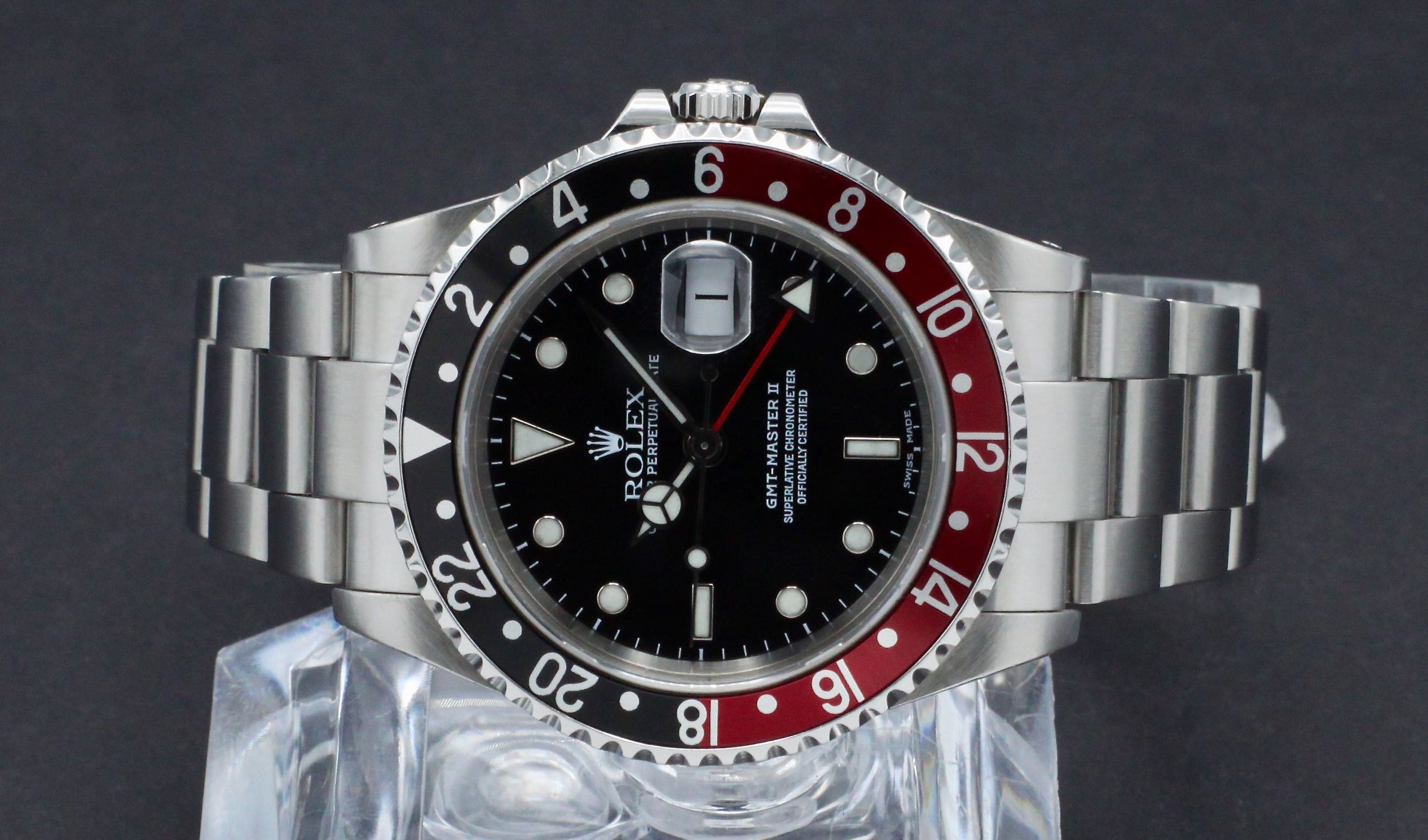 Rolex GMT-Master II 16710 - 1999 - Rolex horloge - Rolex kopen - Rolex heren horloge - Trophies Watches