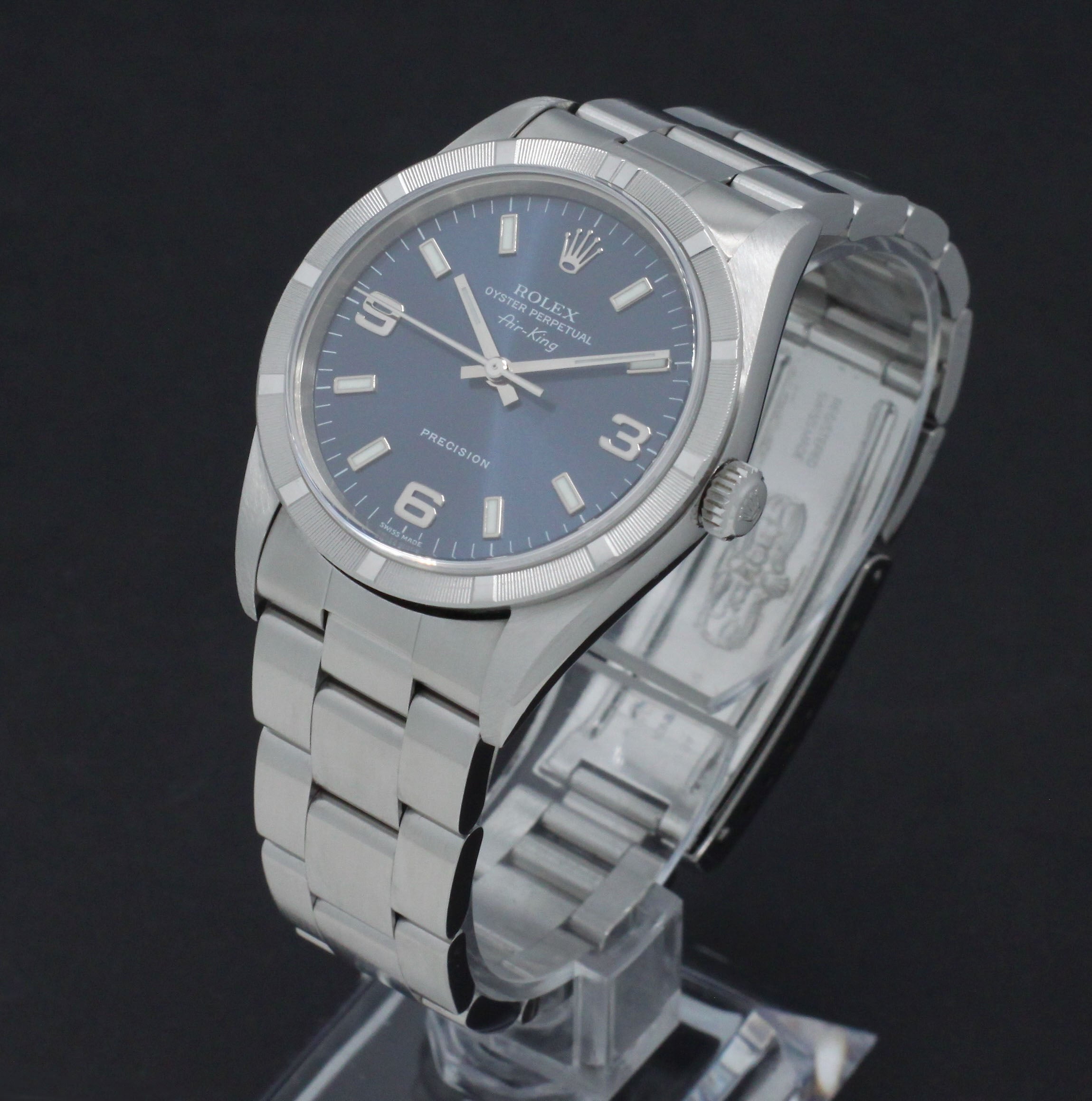 Rolex Air King Precision 14010 - 1999 - Rolex horloge - Rolex kopen - Rolex heren horloge - Trophies Watches