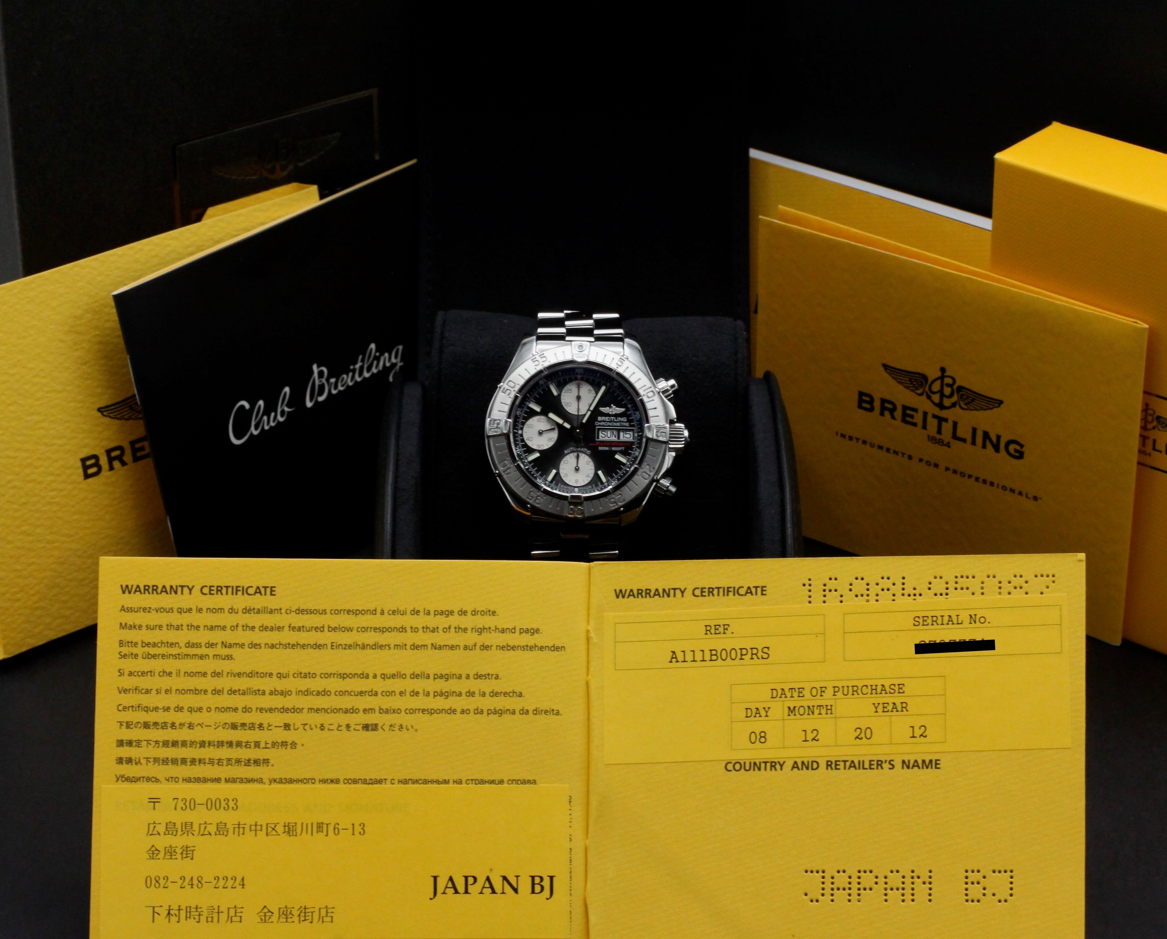 Breitling Superocean Chronograph II A13340 - 2012 - Breitling horloge - Breitling kopen - Breitling heren horloge - Trophies Watches