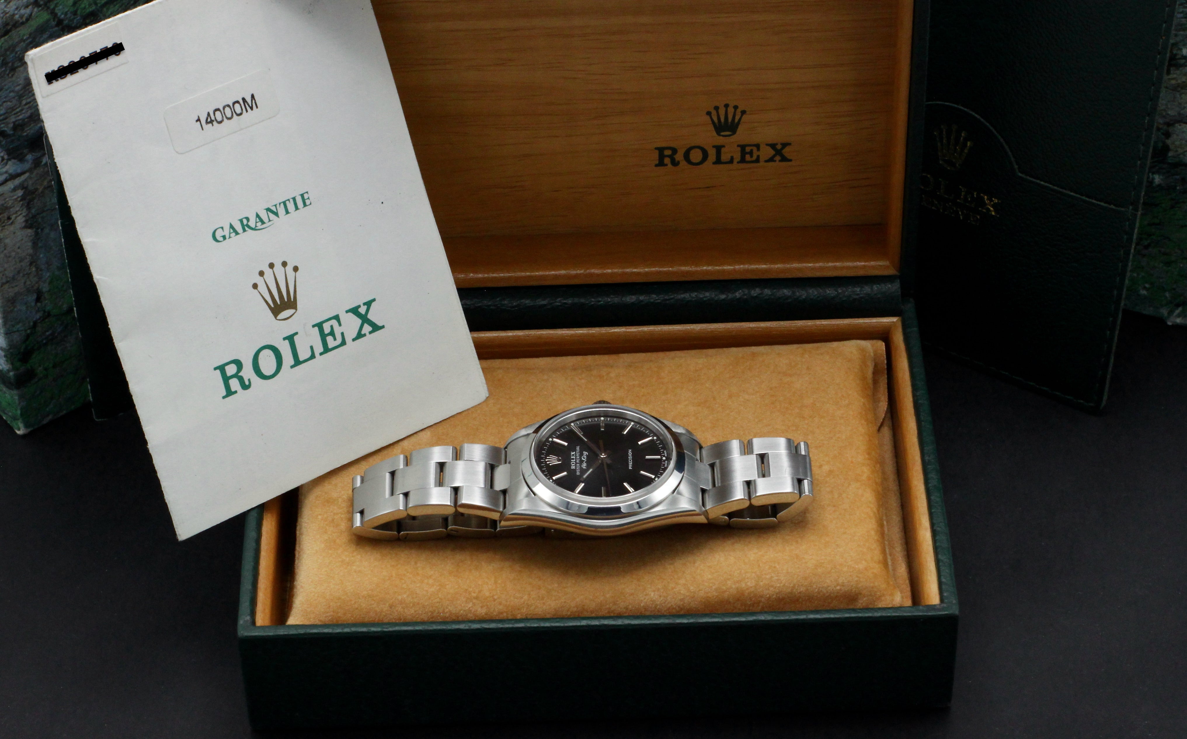 Rolex Air King Precision 14000M - 2002 - Rolex horloge - Rolex kopen - Rolex heren horloge - Trophies Watches
