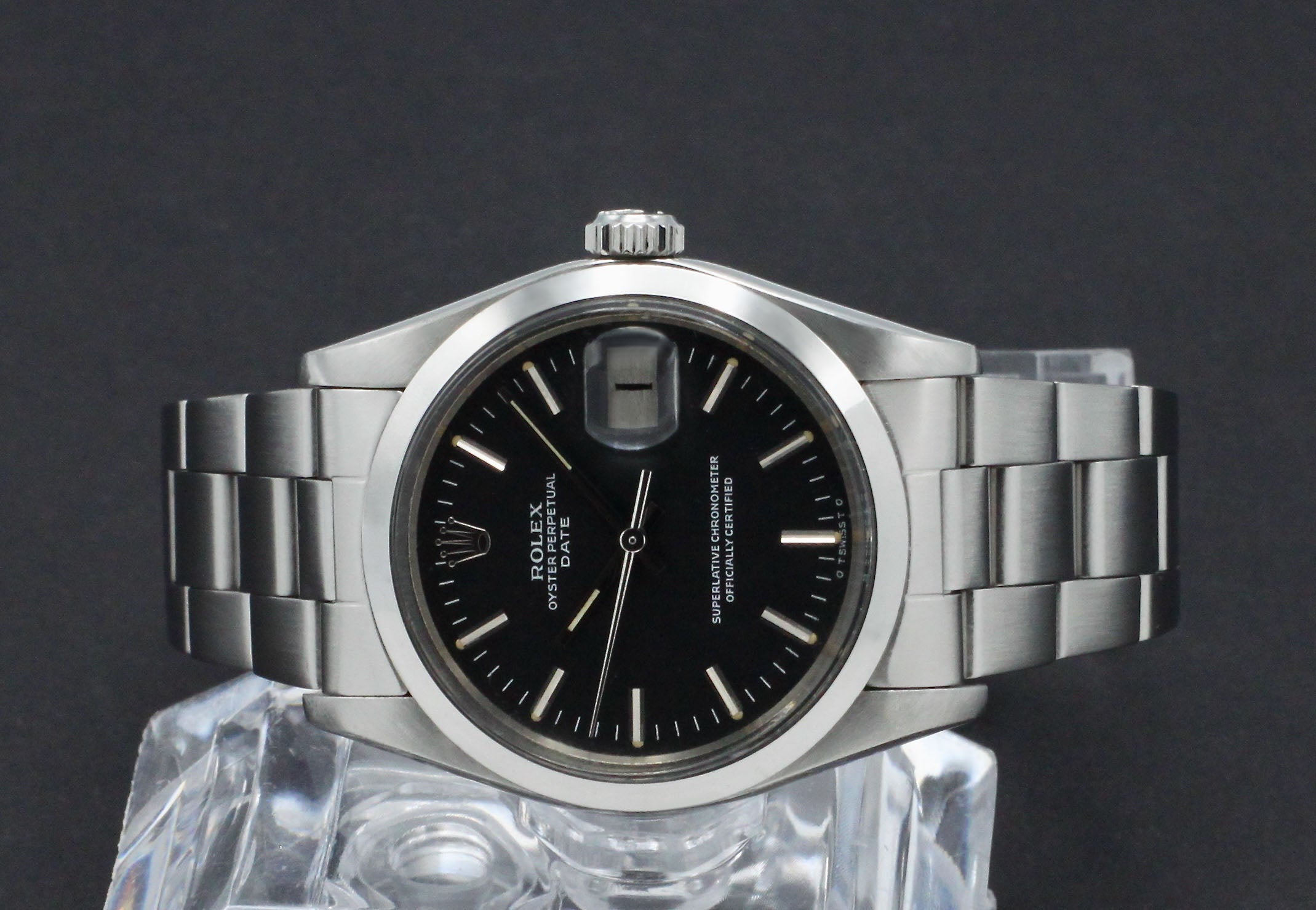 Rolex Oyster Perpetual Date 1500 - 1978 - Sigma Dial - Rolex horloge - Rolex kopen - Rolex heren horloge - Trophies Watches