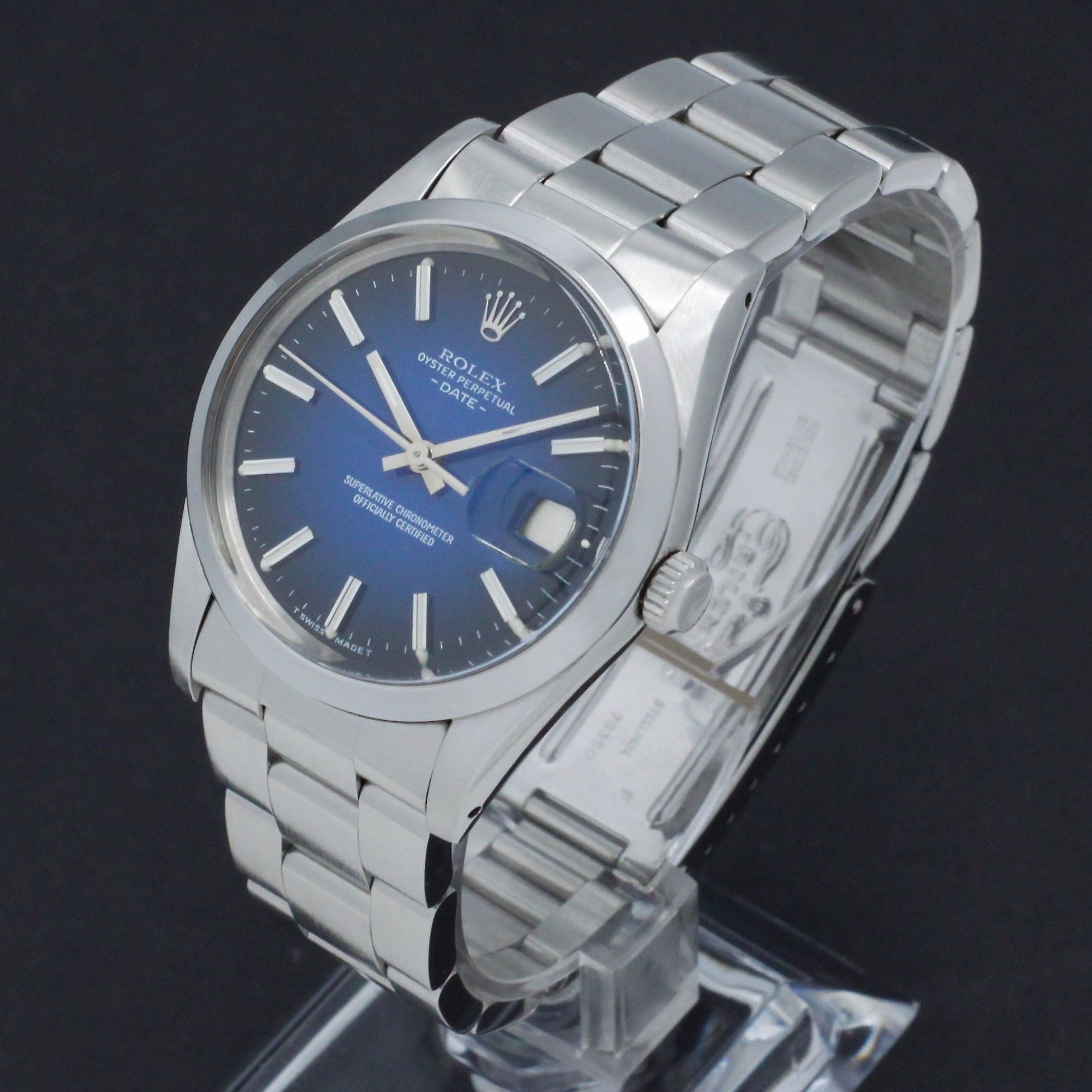 Rolex Oyster Perpetual Date 15000 - 1981 - Rolex horloge - Rolex kopen - Rolex heren horloge - Trophies Watches