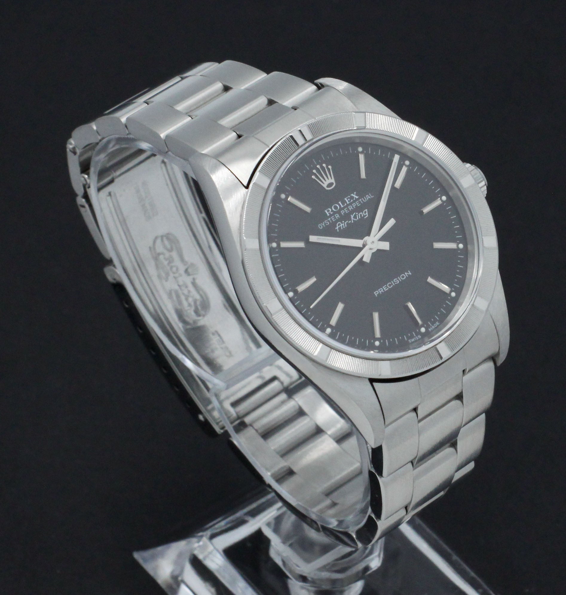 Rolex Air King Precision 14010M - 2001 - Rolex horloge - Rolex kopen - Rolex heren horloge - Trophies Watches