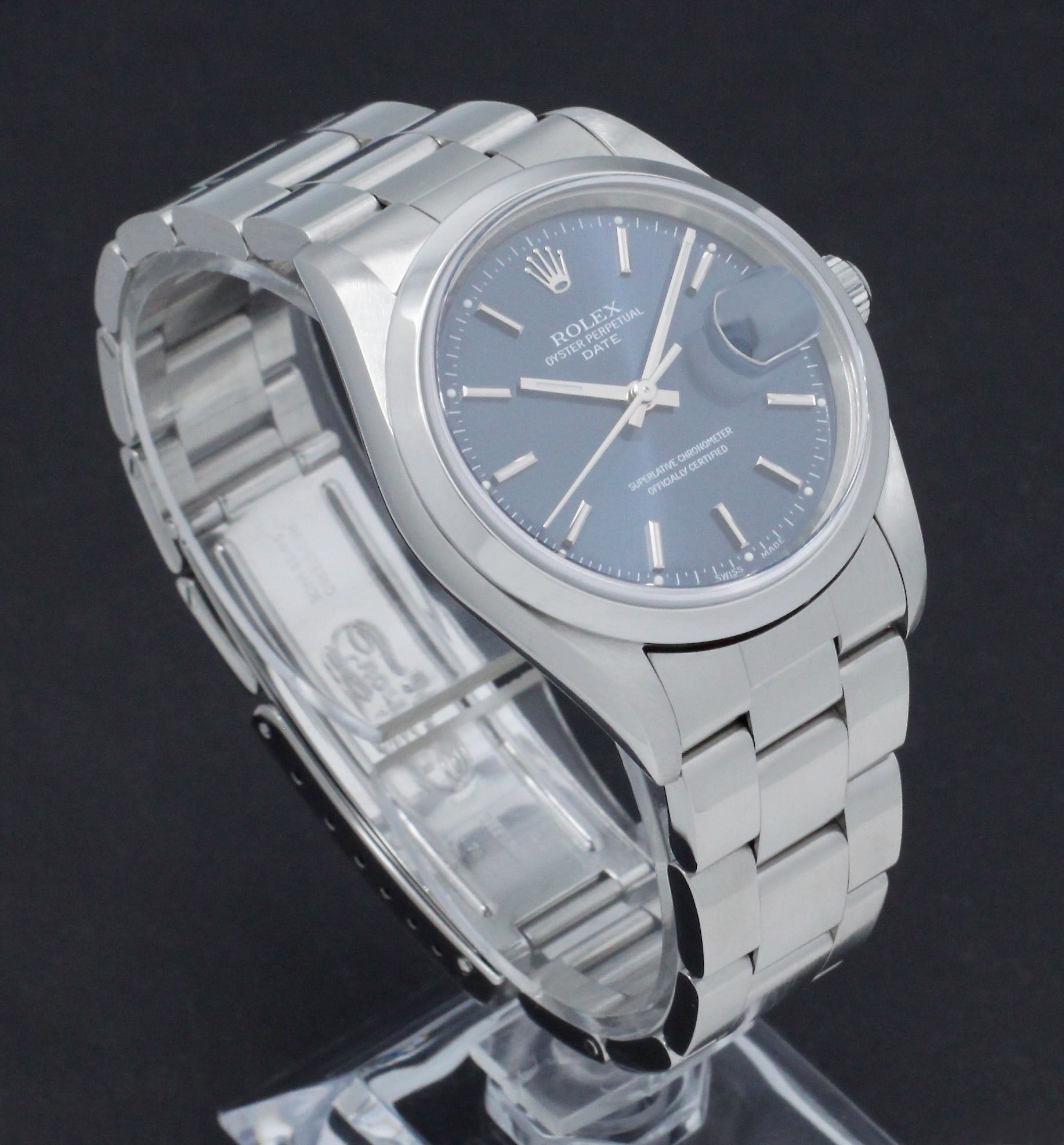 Rolex Oyster Perpetual Date 15200 - 1999 - Rolex horloge - Rolex kopen - Rolex heren horloge - Trophies Watches