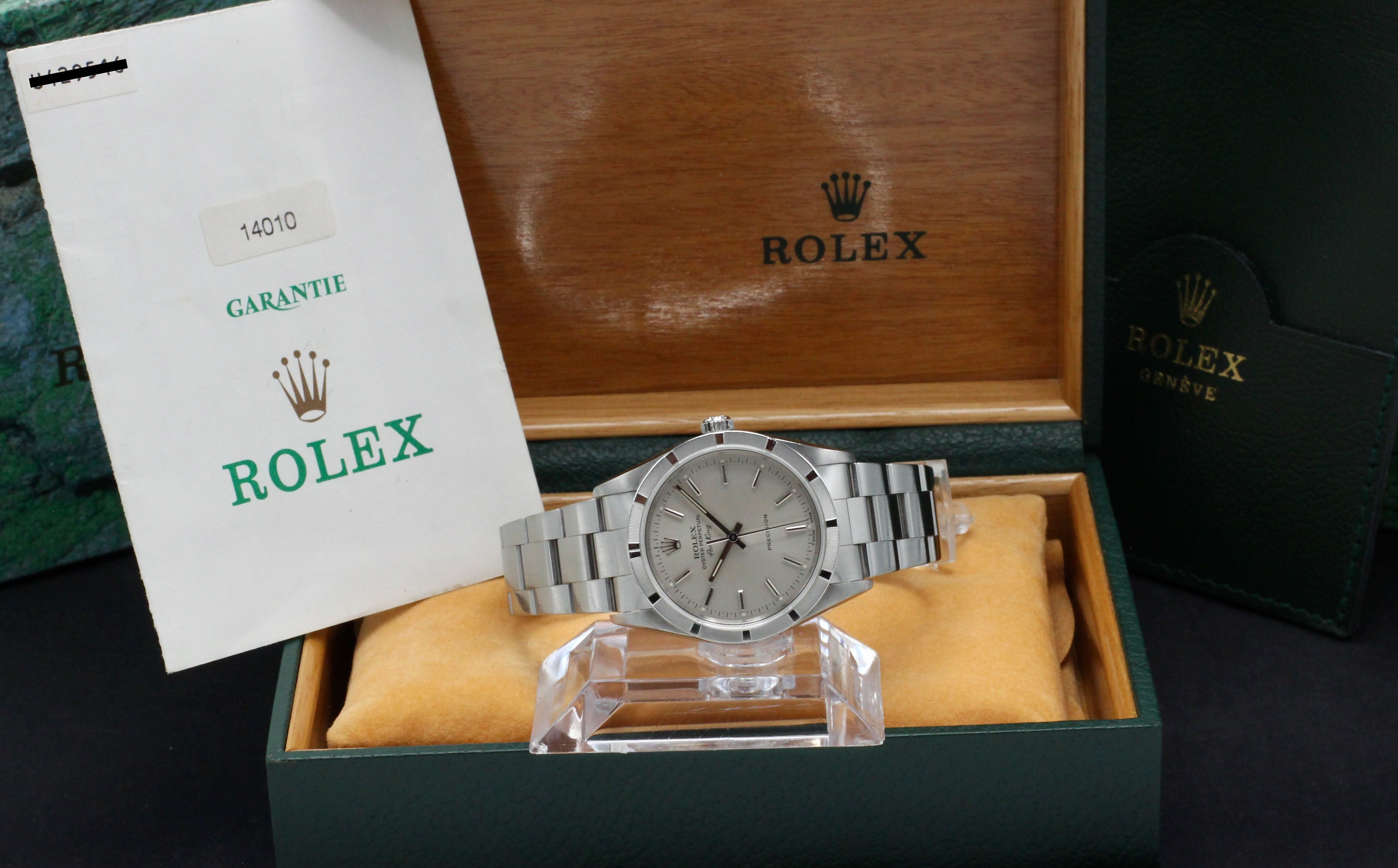 Rolex Air King Precision 14010 - 1998 - Rolex horloge - Rolex kopen - Rolex heren horloge - Trophies Watches