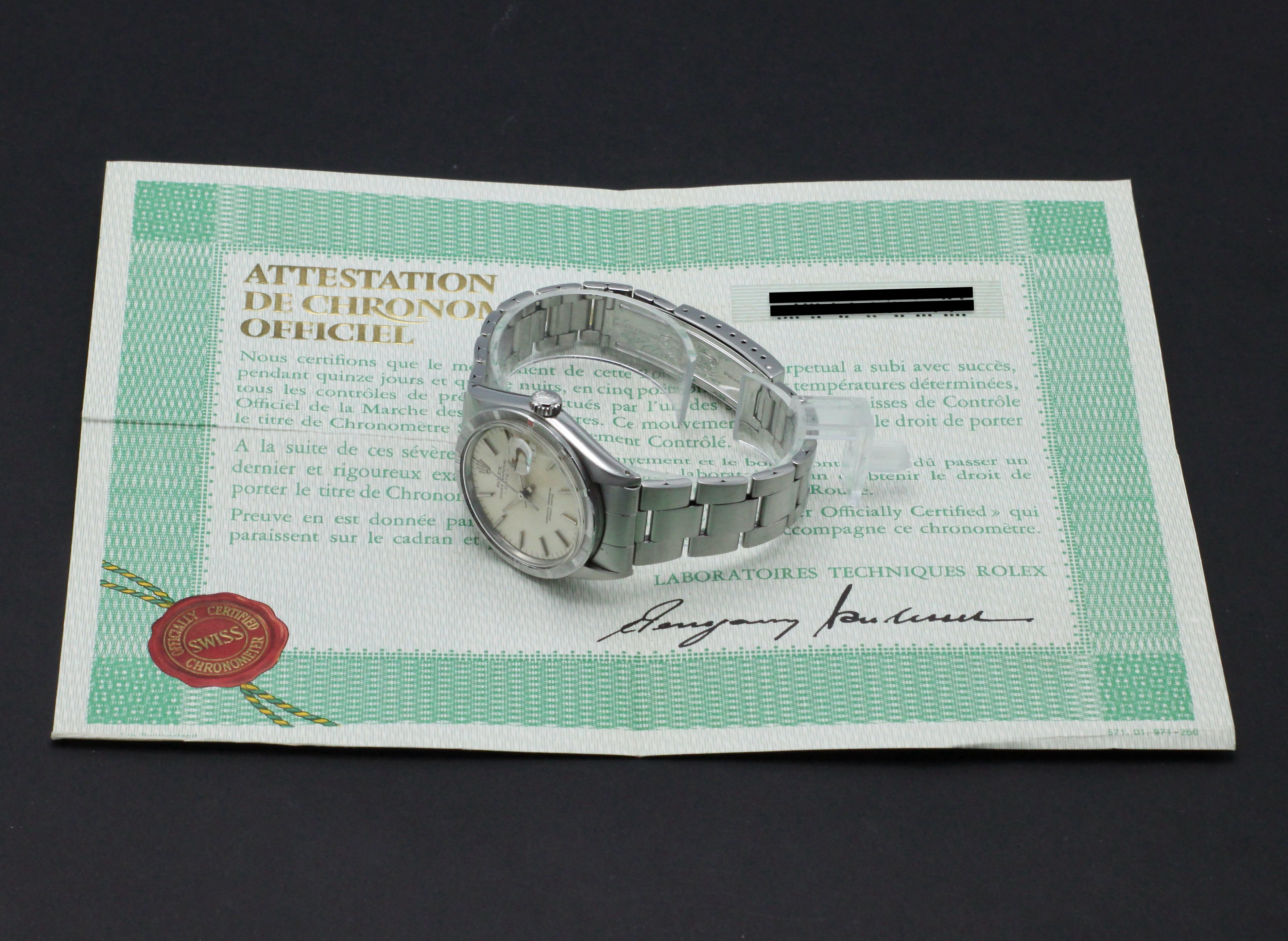 Rolex Oyster Perpetual Date 1501 - 1971 - Rolex horloge - Rolex kopen - Rolex heren horloge - Trophies Watches