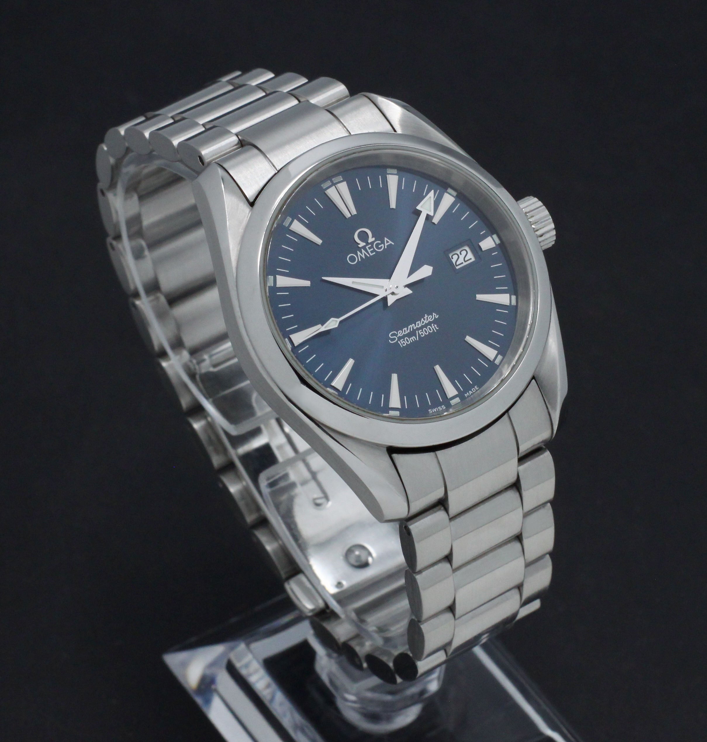 Omega Seamaster Aqua Terra 2518.50.00 - 2006 - Omega horloge - Omega kopen - Omega heren horloge - Trophies Watches