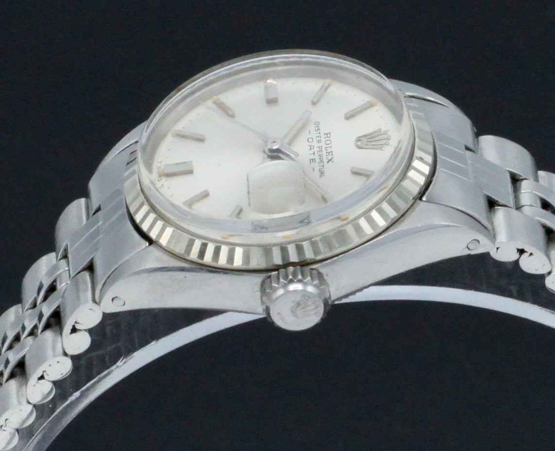 Rolex Oyster Perpetual Lady Date 6517 - 1971 - Rolex horloge - Rolex kopen - Rolex dames horloge - Trophies Watches