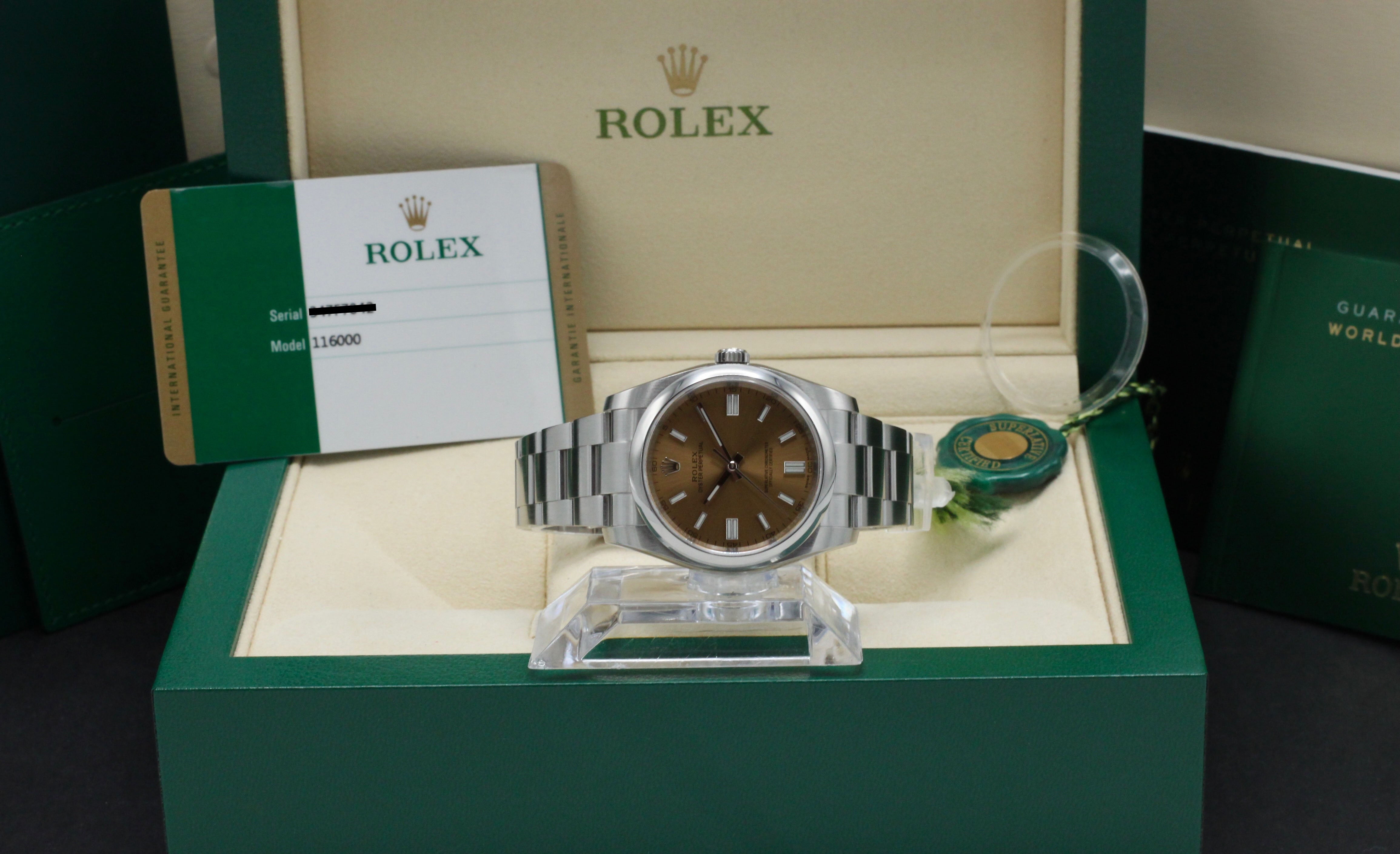 Rolex Oyster Perpetual 36 116000 - 2016 - Rolex horloge - Rolex kopen - Rolex heren horloge - Trophies Watches