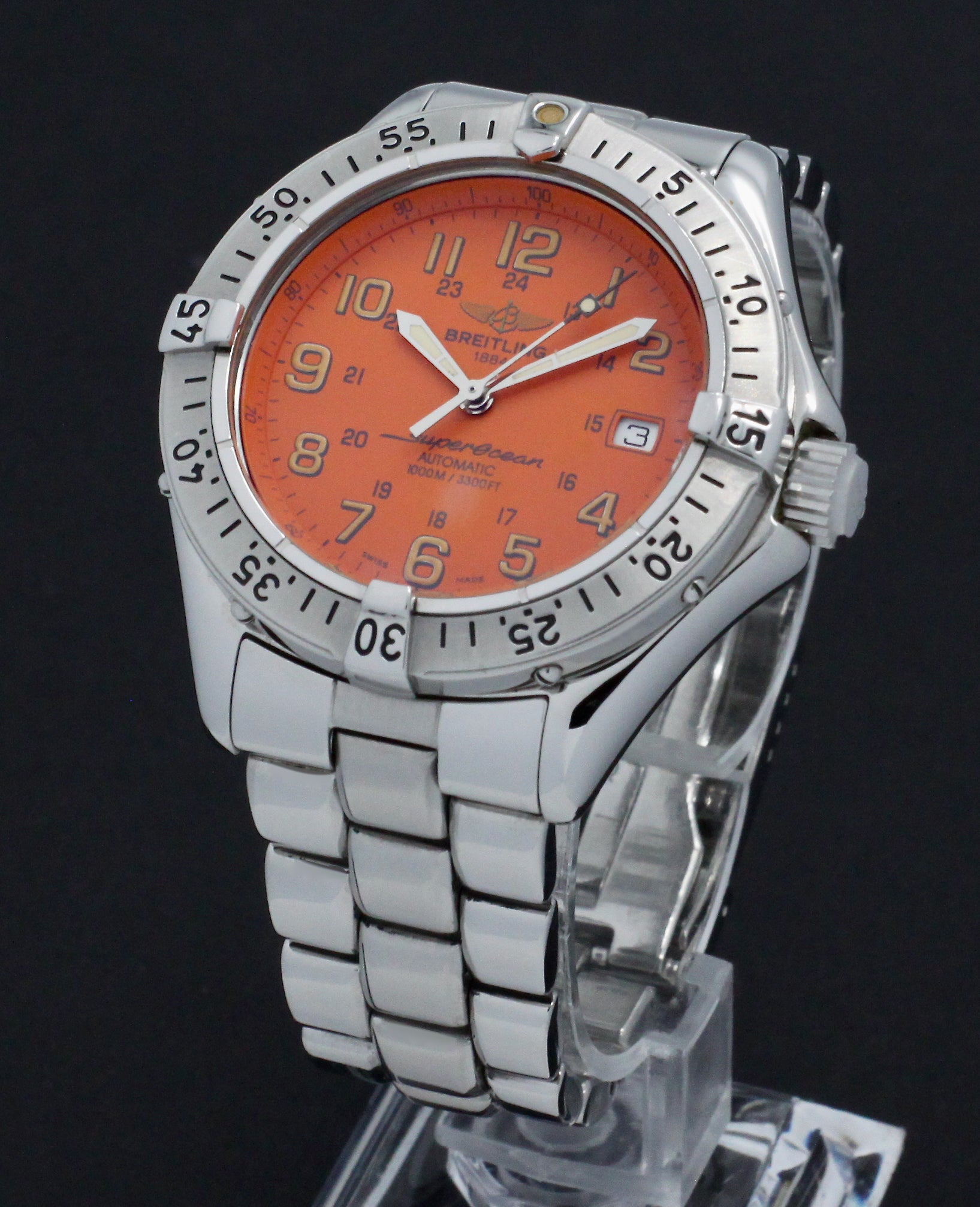 Breitling Superocean A17040 - 1998 - Breitling horloge - Breitling kopen - Breitling heren horloge - Trophies Watches