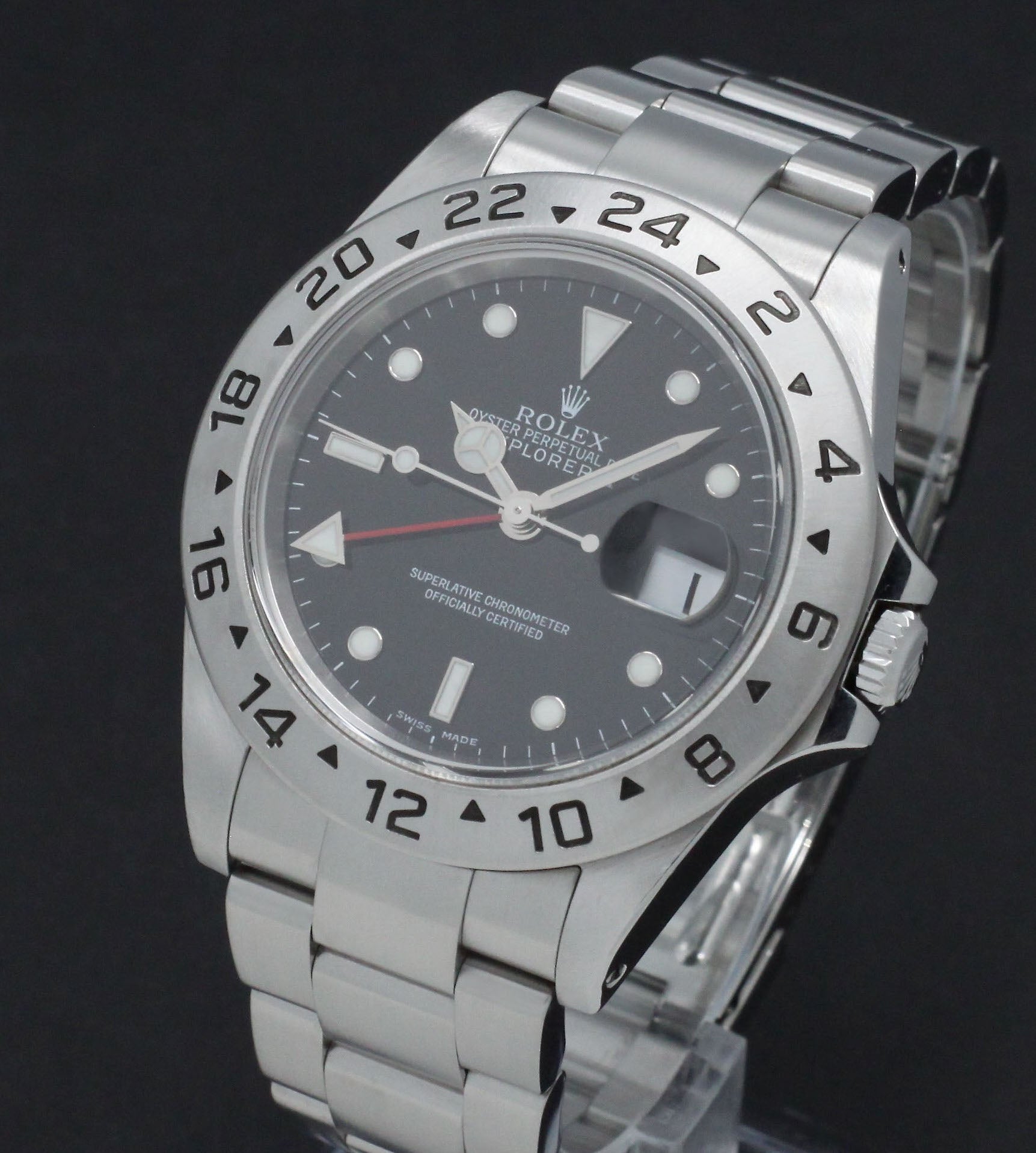 Rolex Explorer 16570 - 2002 - Rolex horloge - Rolex kopen - Rolex heren horloge - Trophies Watches