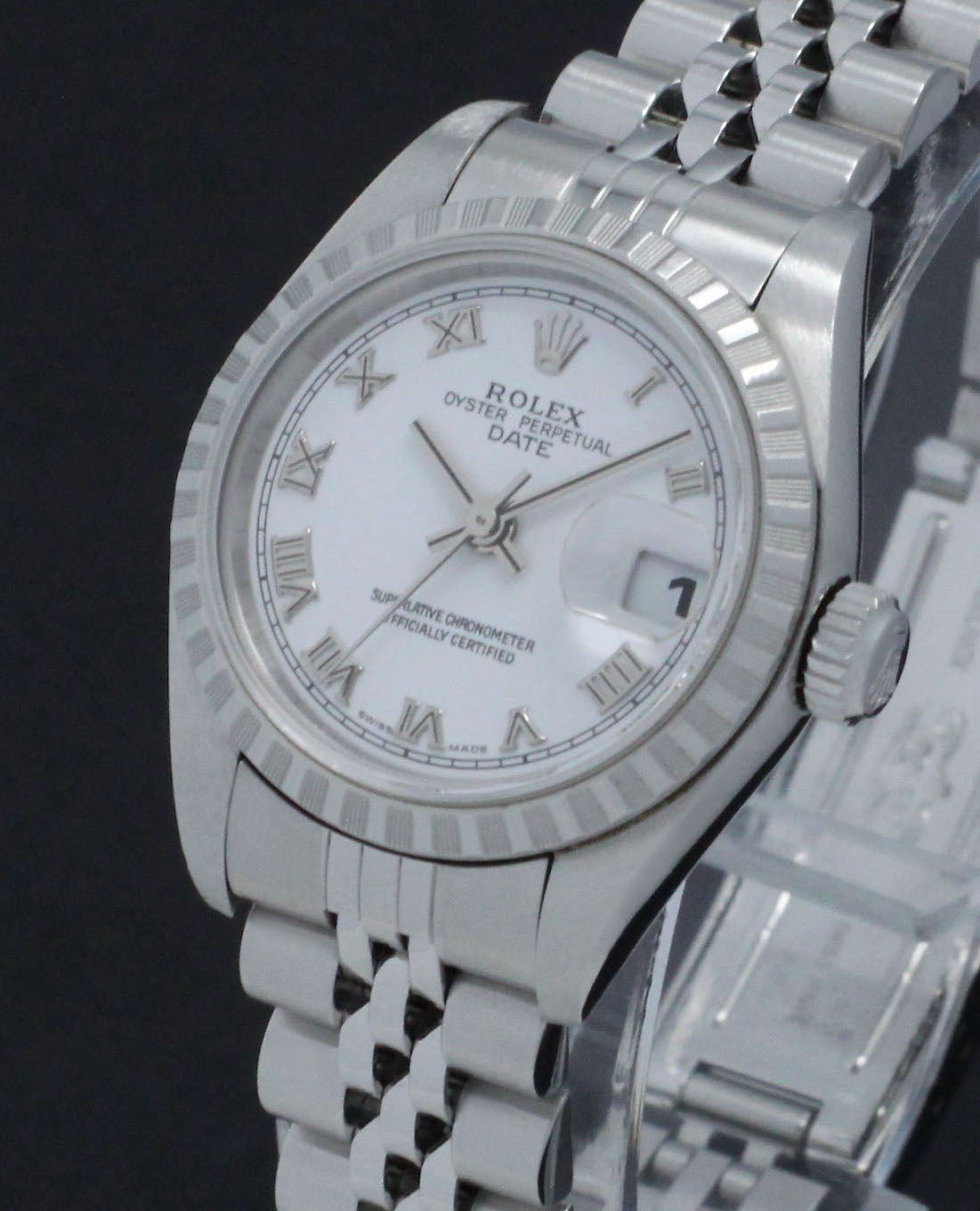 Rolex Oyster Perpetual Lady Date 79240 - 2006 - Rolex horloge - Rolex kopen - Rolex dames horloge - Trophies Watches