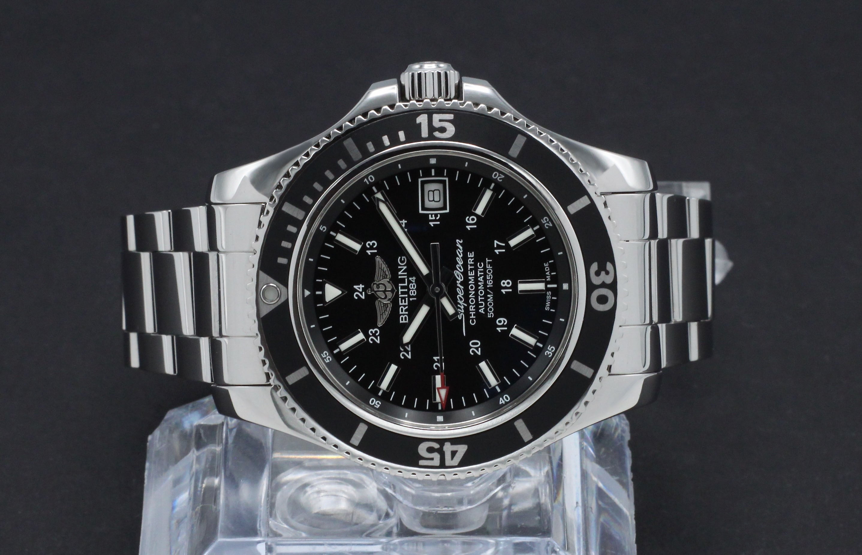 Breitling Superocean 42 A17365 - 2020 - Breitling horloge - Breitling kopen - Breitling heren horloge - Trophies Watches