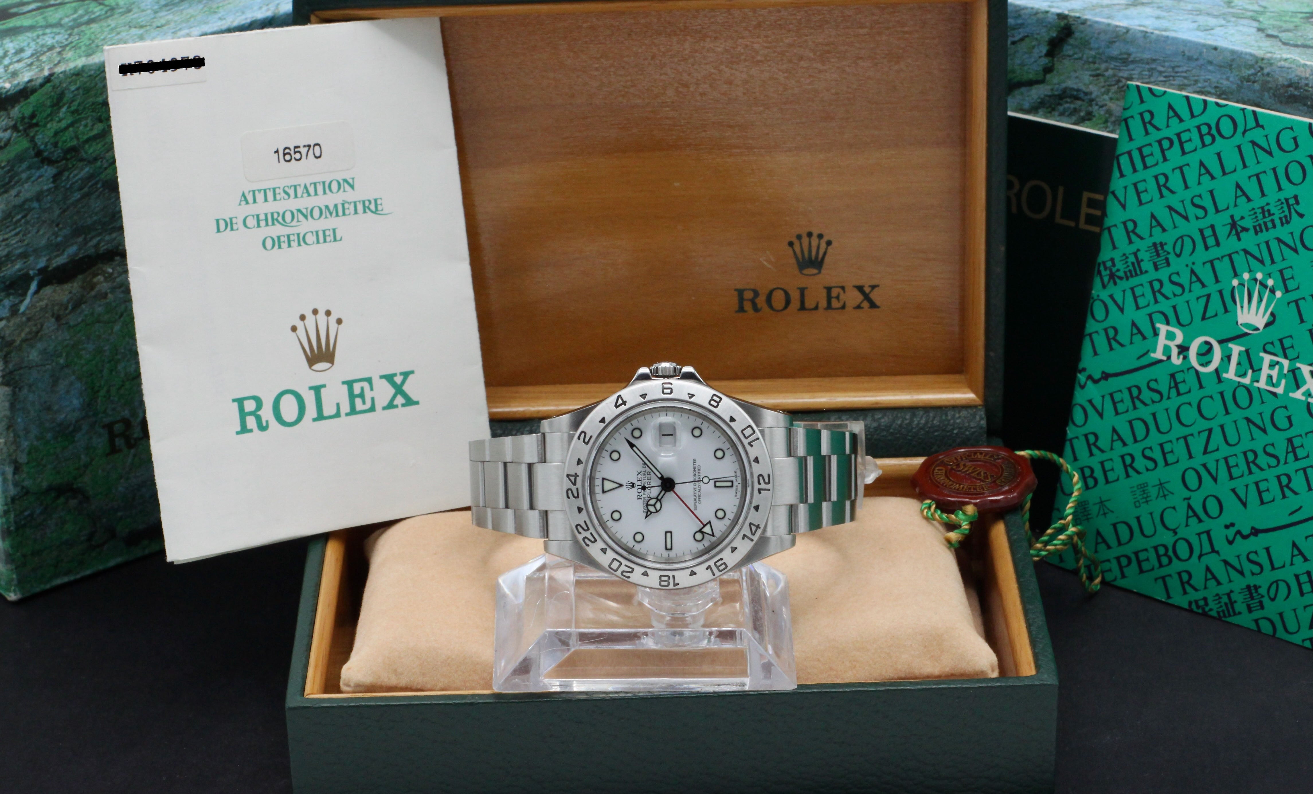 Rolex Explorer 16570 - 2002 - Rolex horloge - Rolex kopen - Rolex heren horloge - Trophies Watches