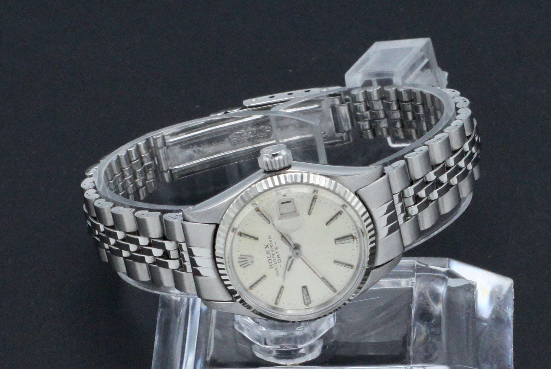 Rolex Oyster Perpetual Lady Date 6517 - 1961 - Rolex horloge - Rolex kopen - Rolex dames horloge - Trophies Watches