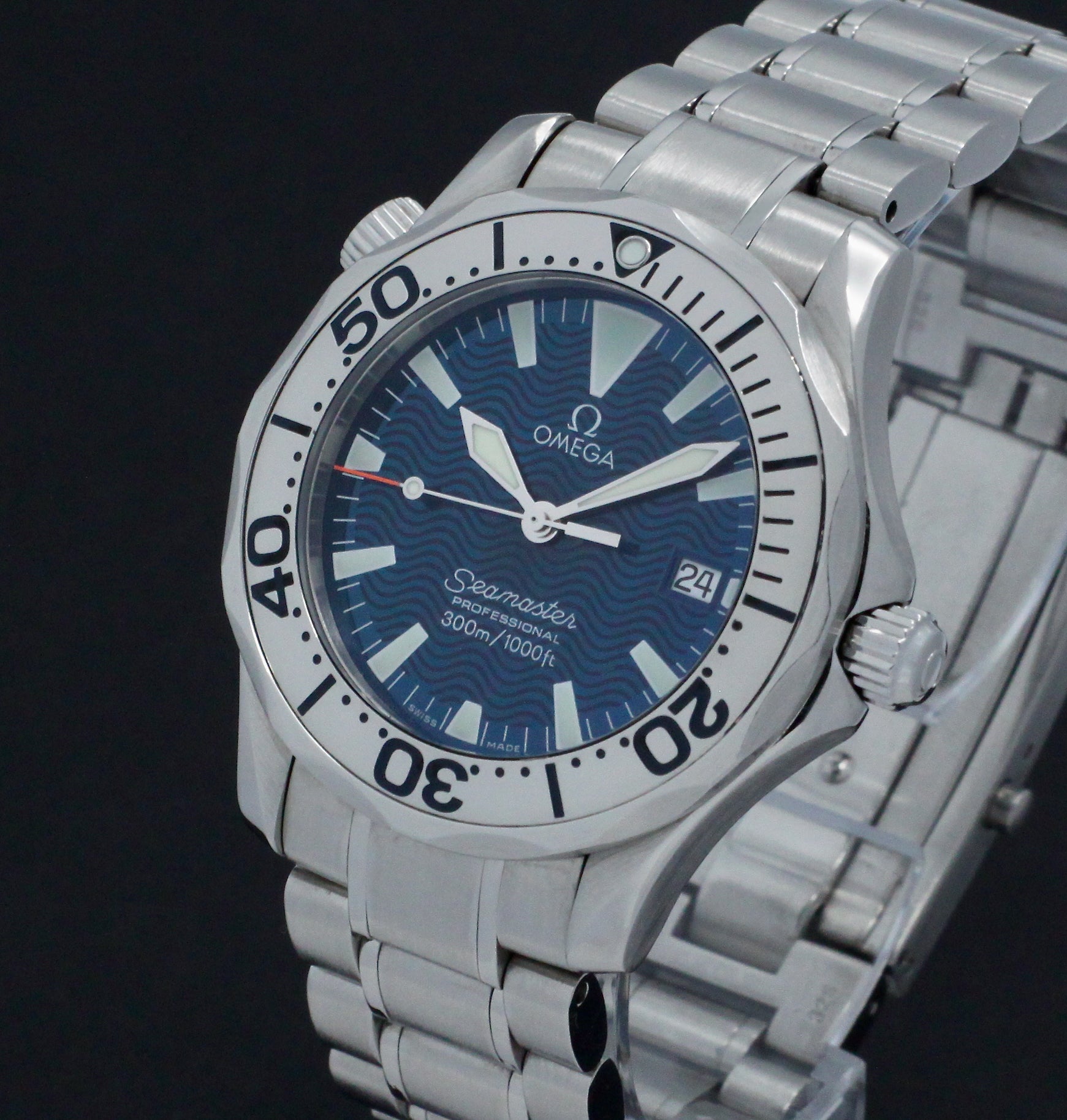 Omega Seamaster Diver 300 M 2263.80.00 - 1998 - Omega horloge - Omega kopen - Omega heren horloge - Trophies Watches