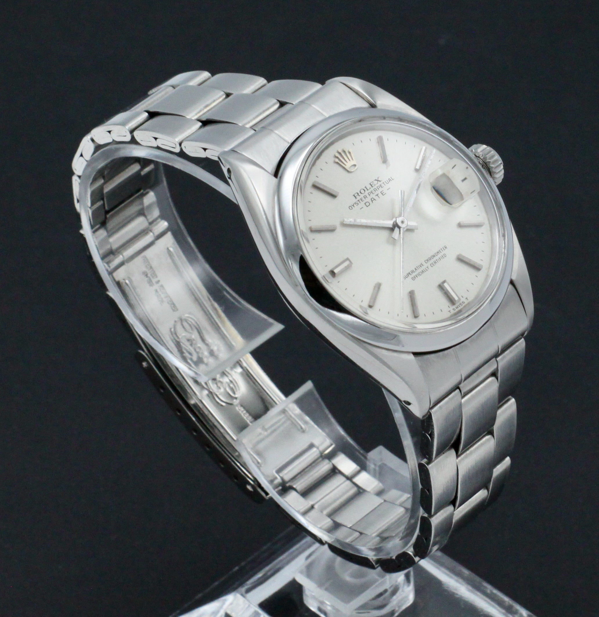 Rolex Oyster Perpetual Date 1500 - 1969 - Rolex horloge - Rolex kopen - Rolex heren horloge - Trophies Watches