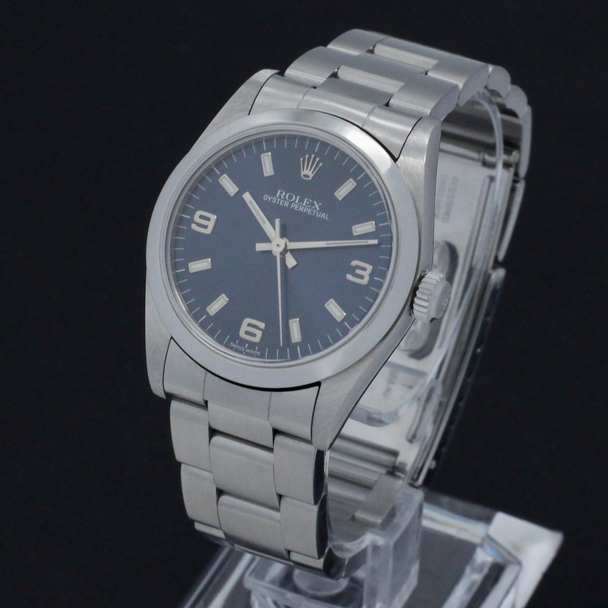 Rolex Oyster Perpetual 77080 - 2002 - Rolex horloge - Rolex kopen - Rolex dames horloge - Trophies Watches